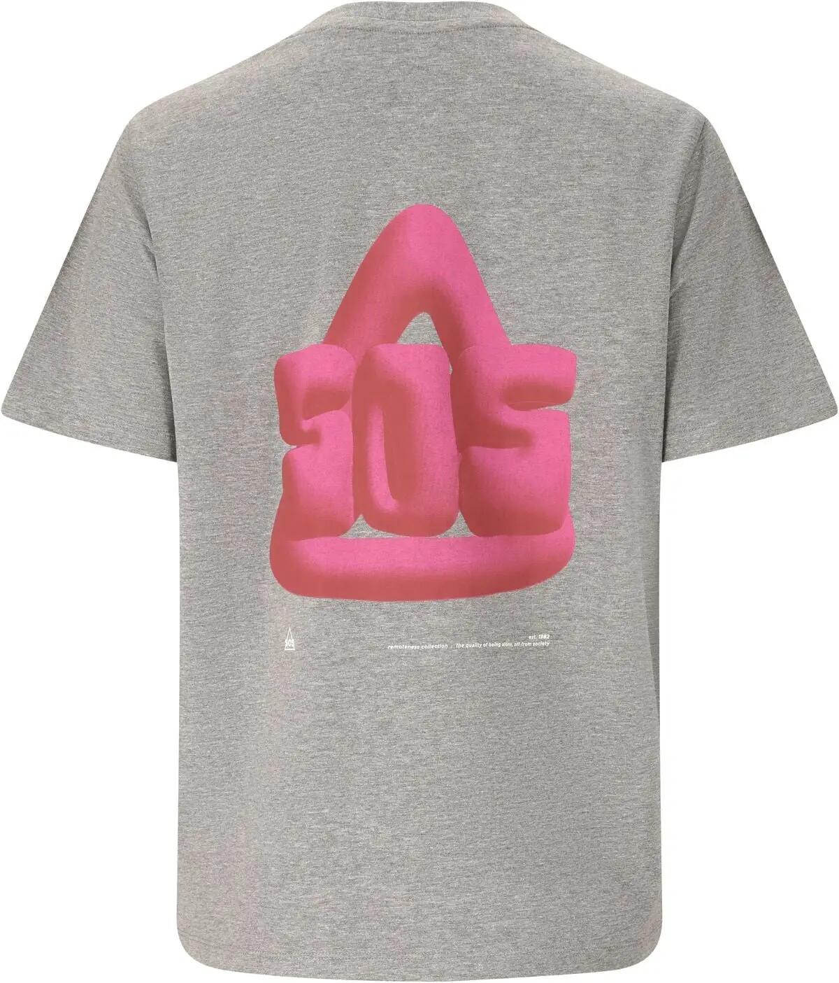 sos Sera W SS T-shirt van biologische katoen met elastaan – 1038 Mid Grey 3/7