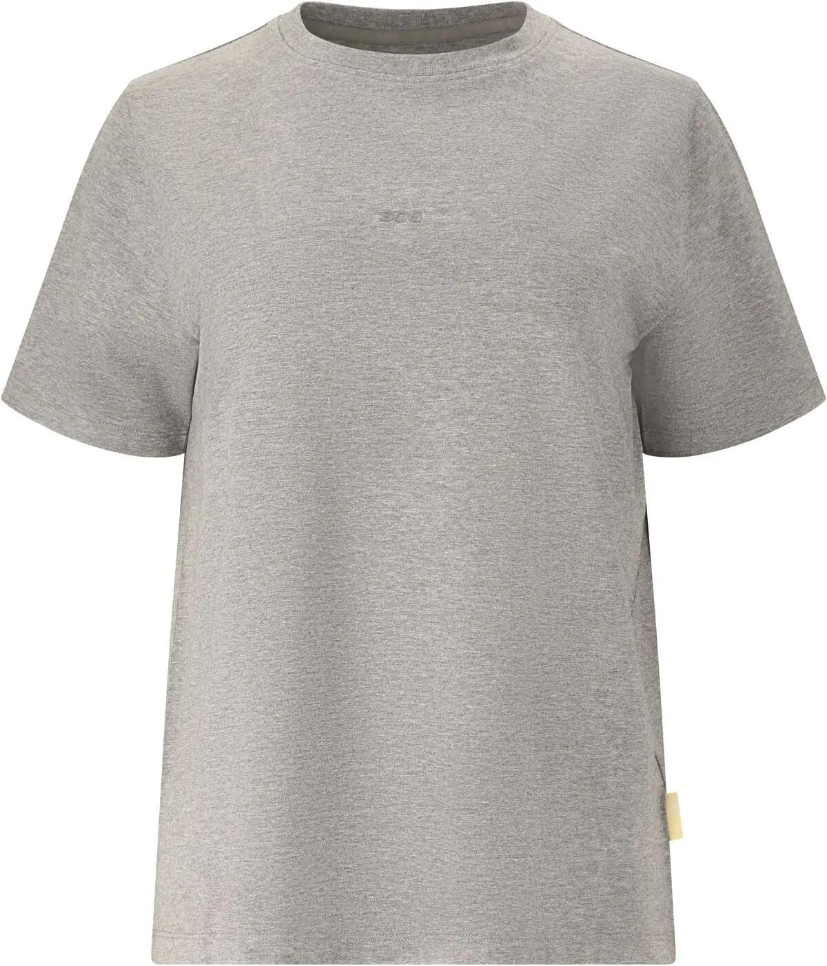 sos Sera W SS T-shirt van biologische katoen met elastaan – 1038 Mid Grey 2/7