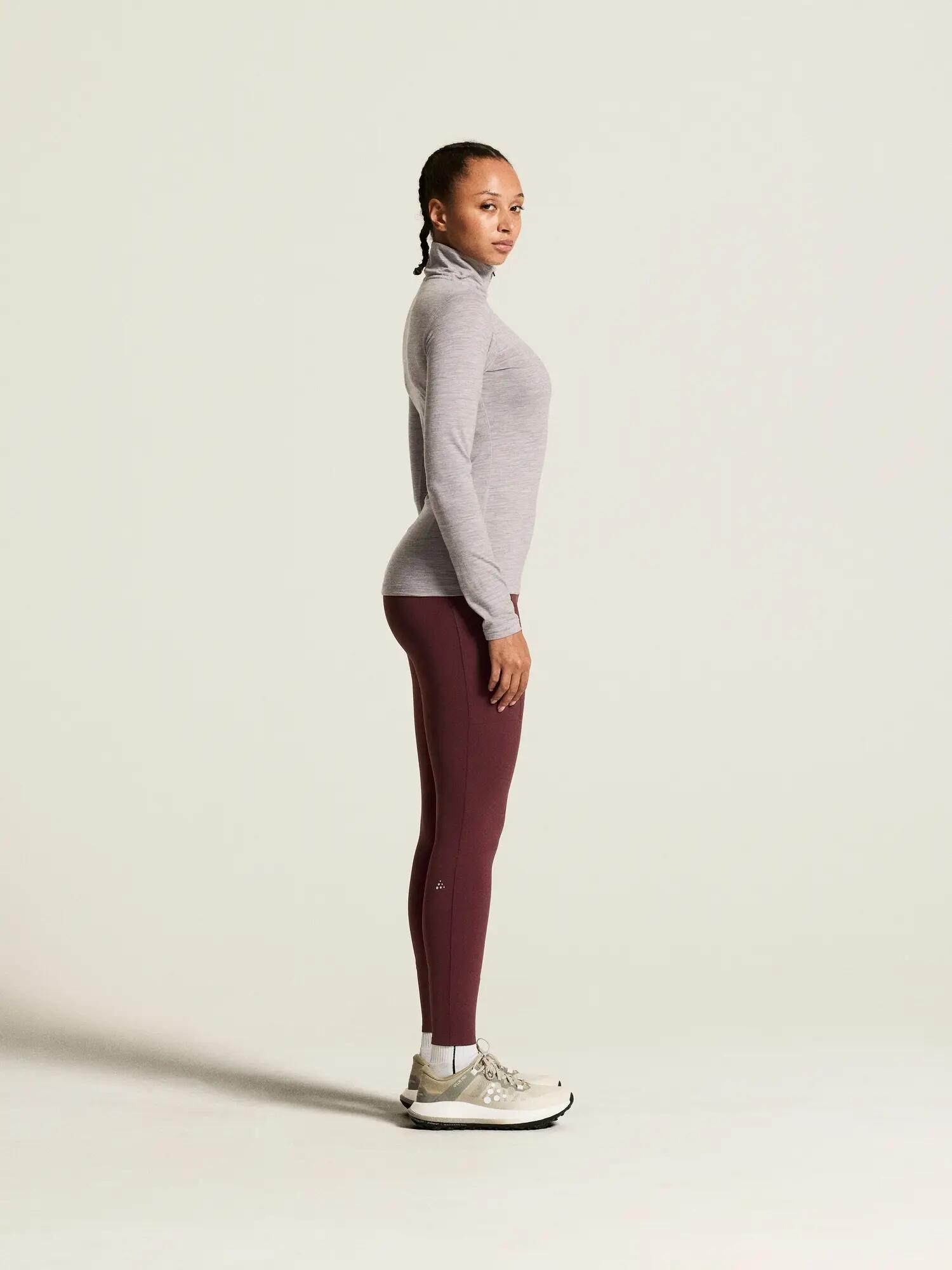 craft Wool 95 HZ LS W sous-vêtement manches longues en laine mérinos – 5/7