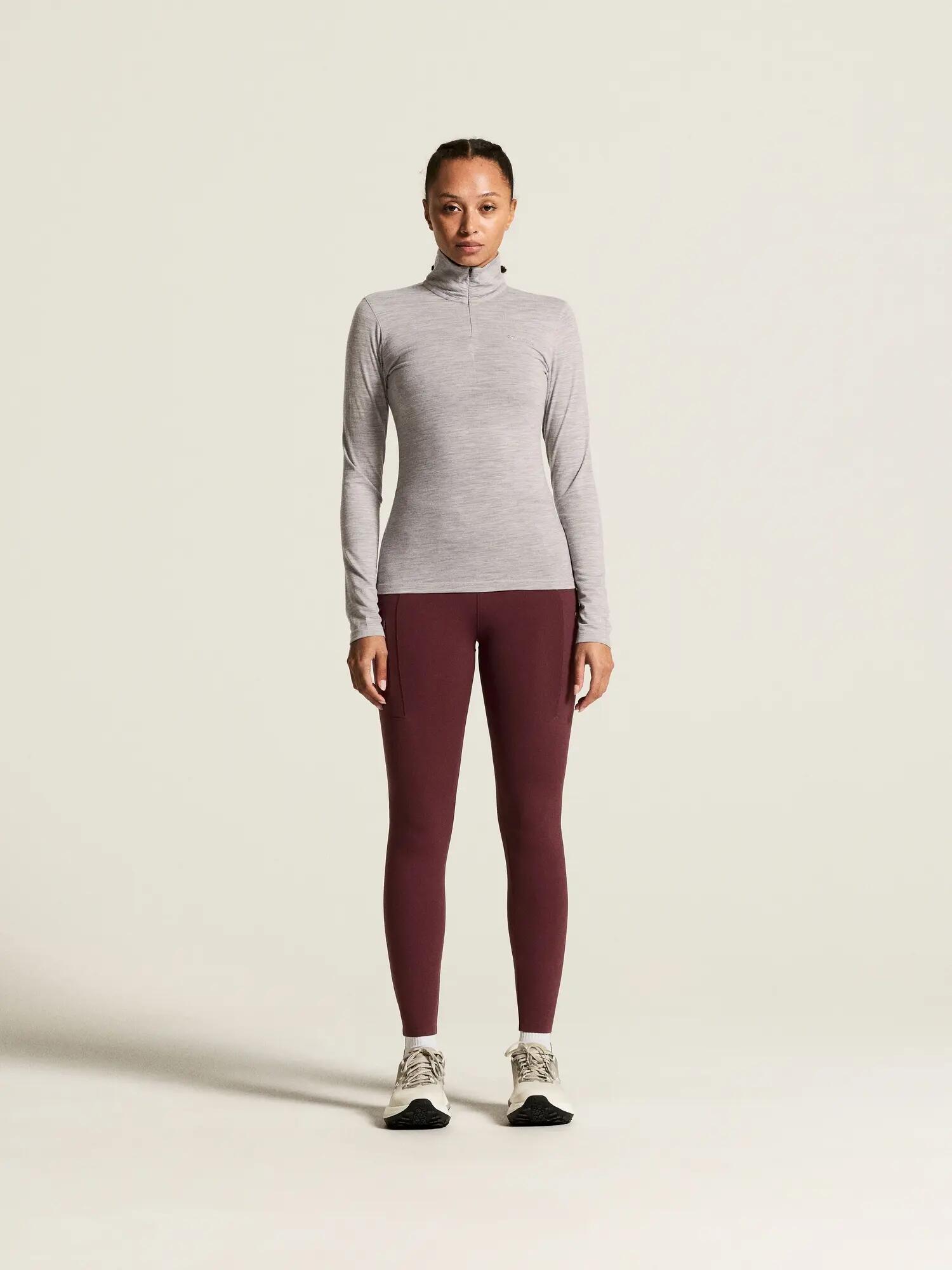 craft Wool 95 HZ LS W sous-vêtement manches longues en laine mérinos – 4/7