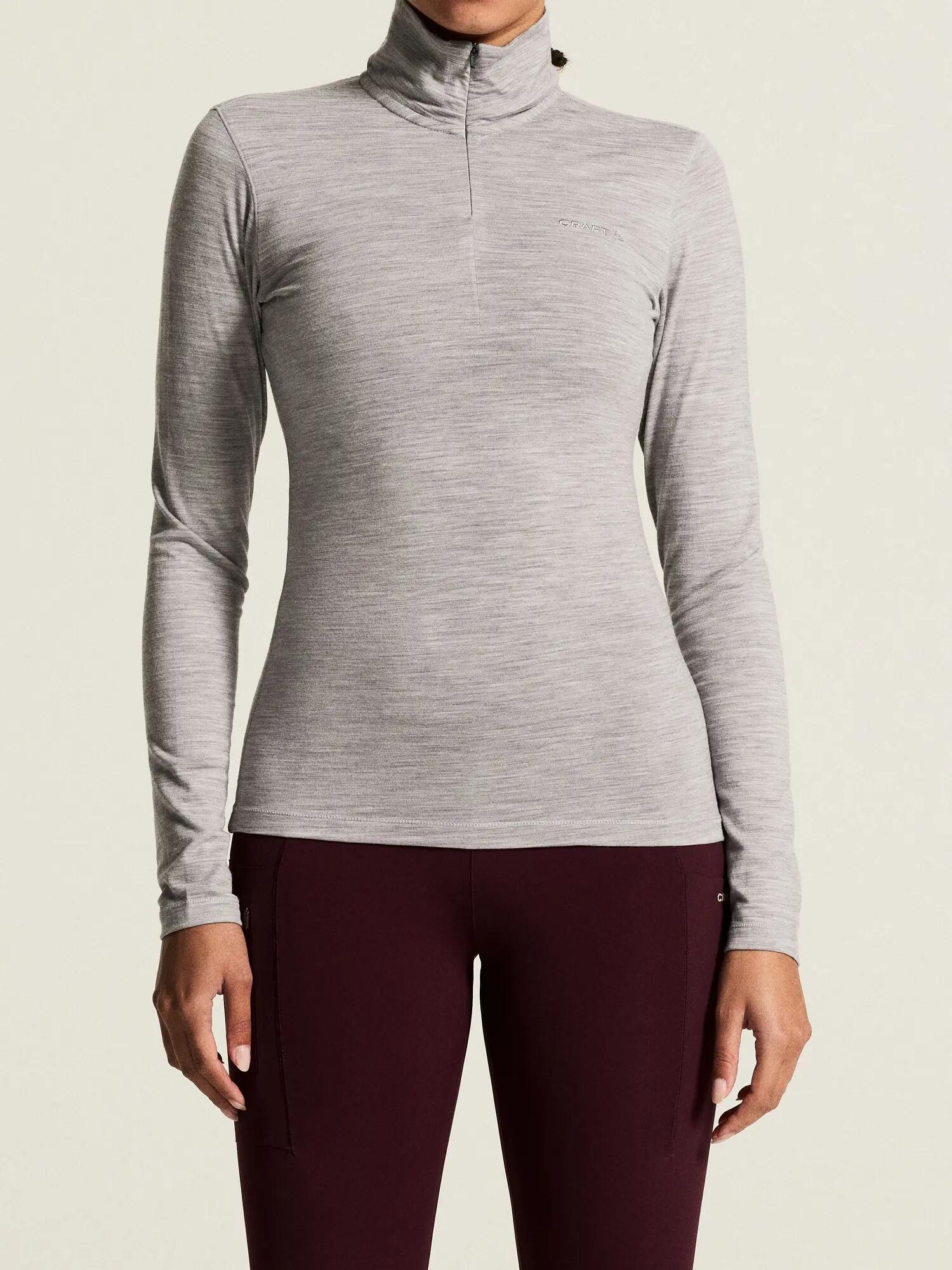 craft Wool 95 HZ LS W sous-vêtement manches longues en laine mérinos – 3/7