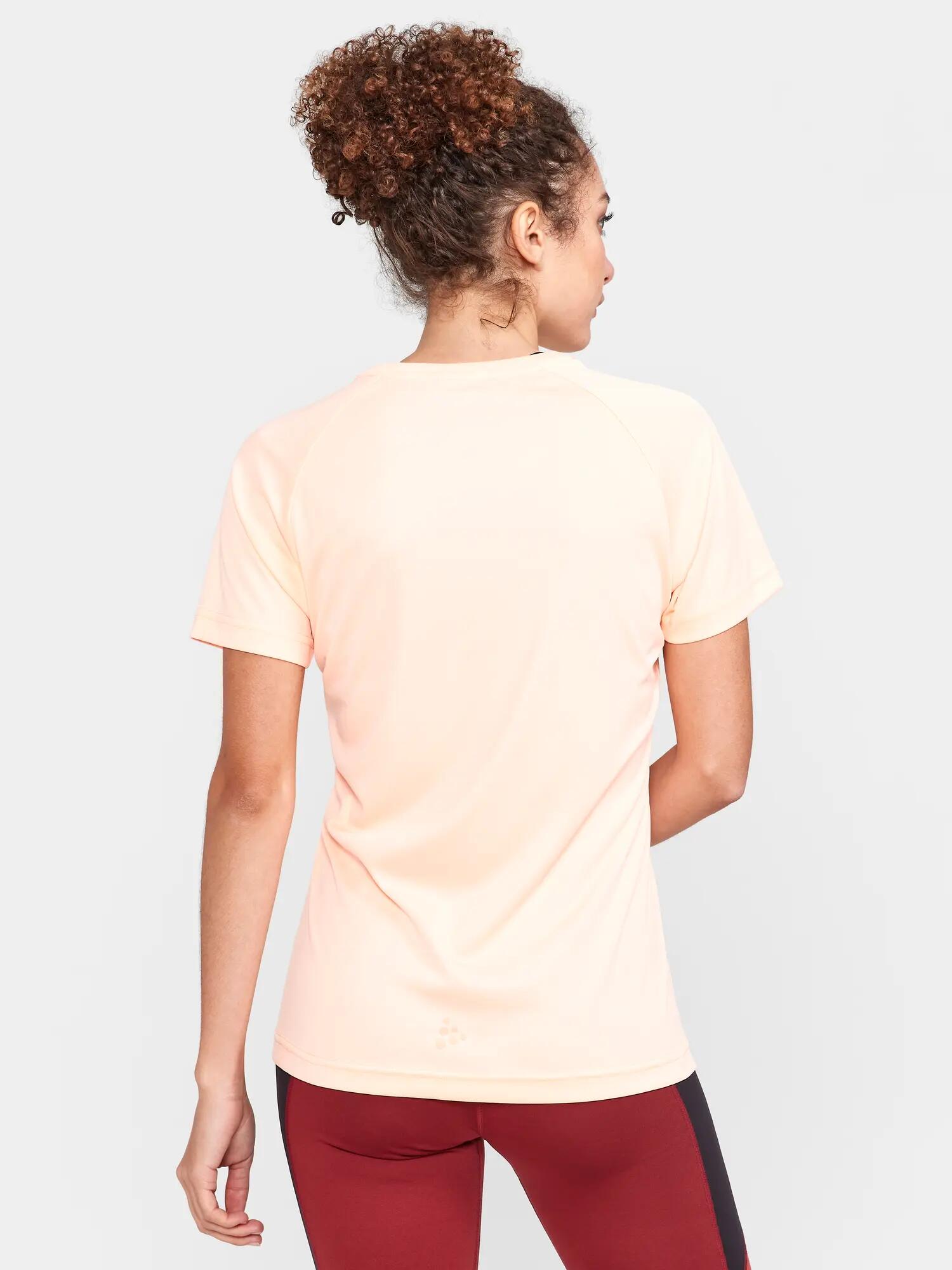 craft CORE Essence Logo Tee W aus recyceltem Polyester – Cosmo 3/4