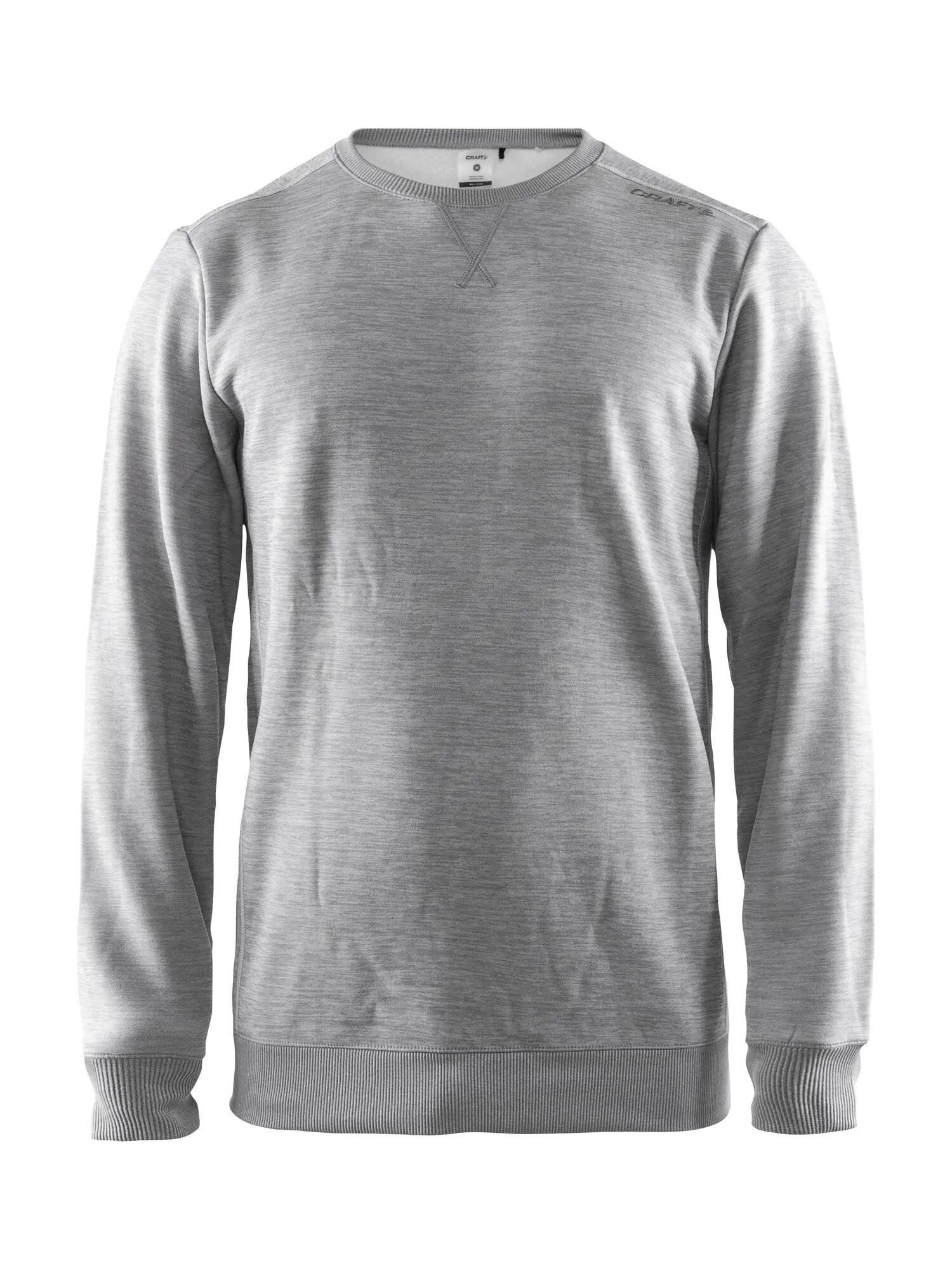 craft Leisure Crewneck M Herren-Sweatshirt aus Polyester Grau Melange – Grey 1/1