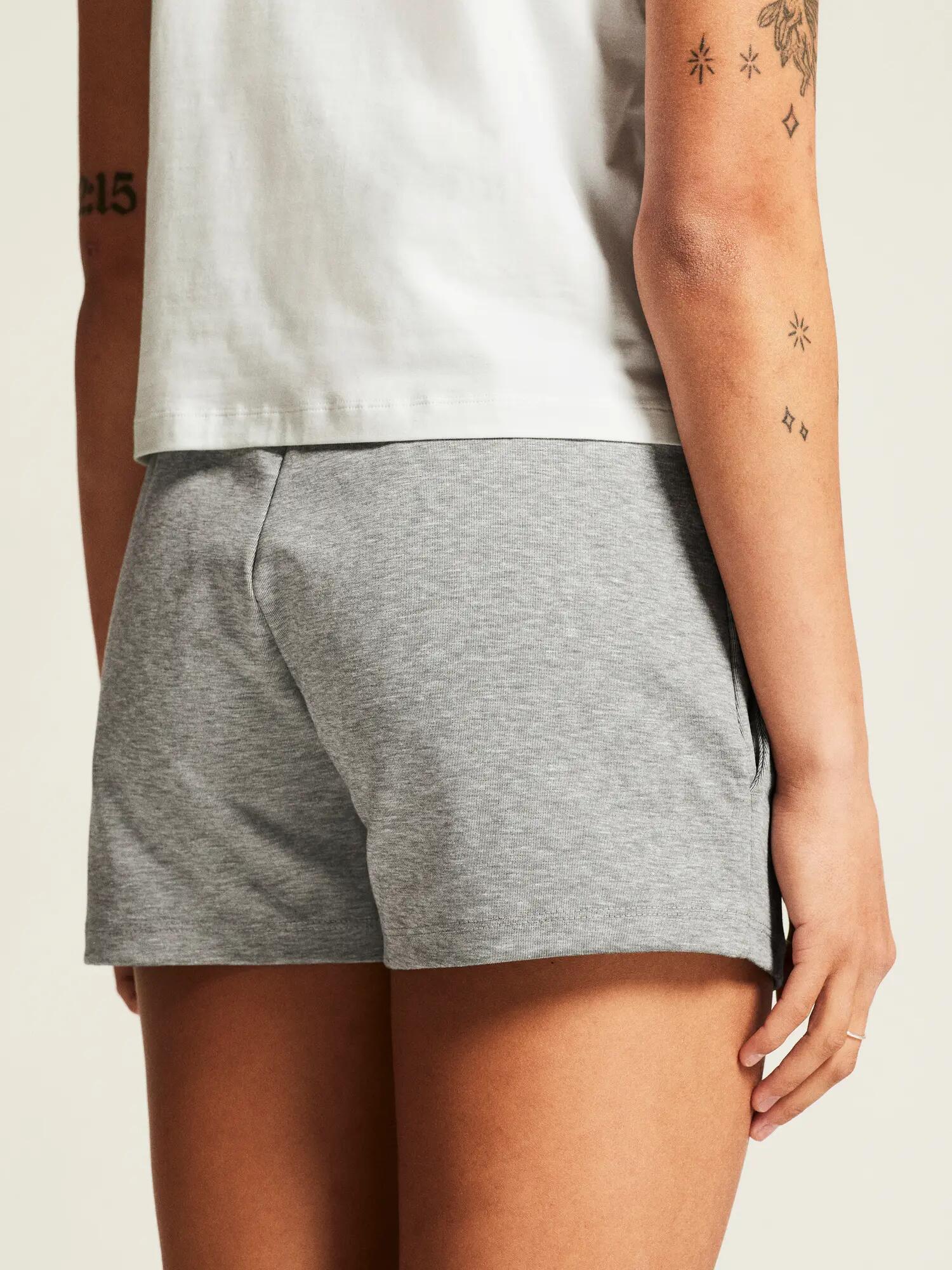 craft ADV Join Sweat Shorts W – short sweat confort, coupe large – Grey Melange 3/7