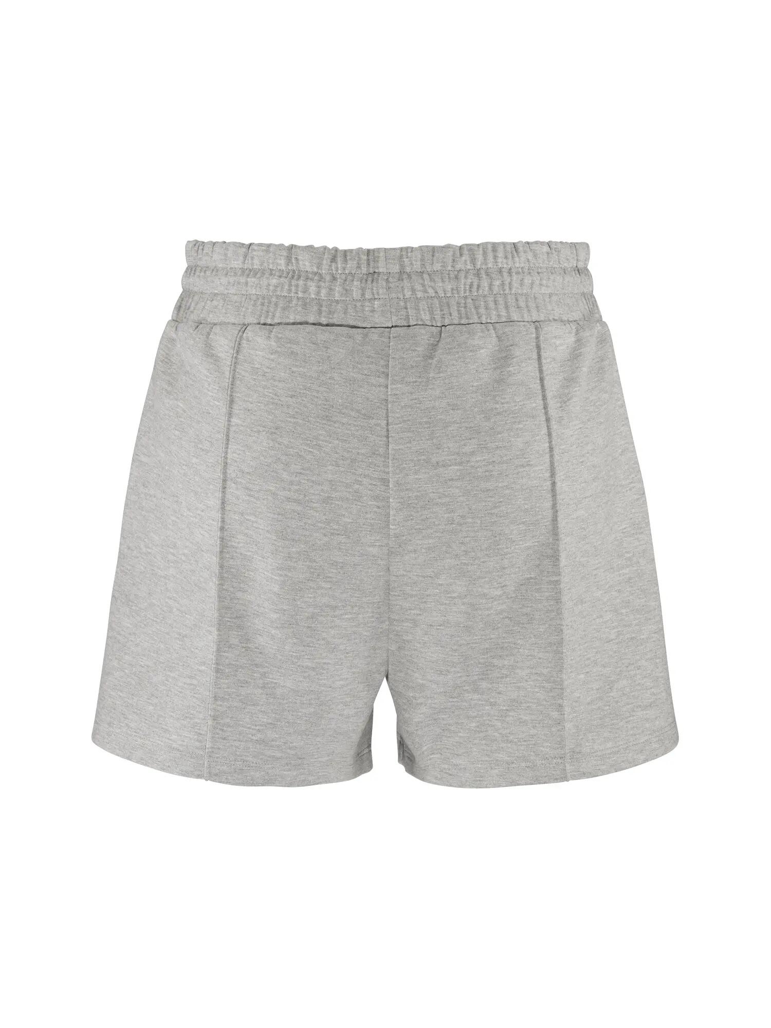 craft ADV Join Sweat Shorts W – short sweat confort, coupe large – Grey Melange 2/7