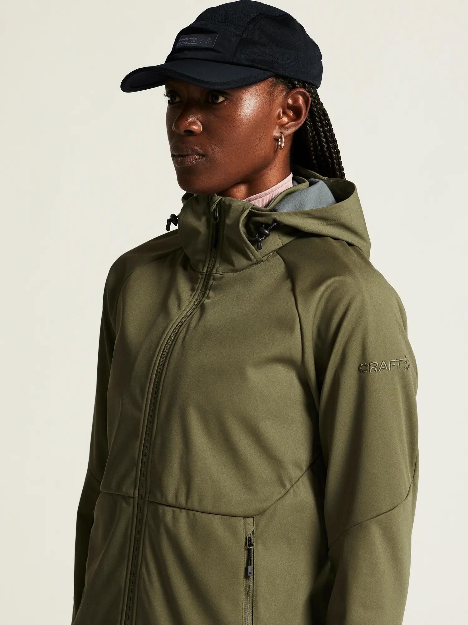 craft CORE Explore Softshell 2.0 Jacket Dames – Wind- en waterafstotend – Rift 4/7