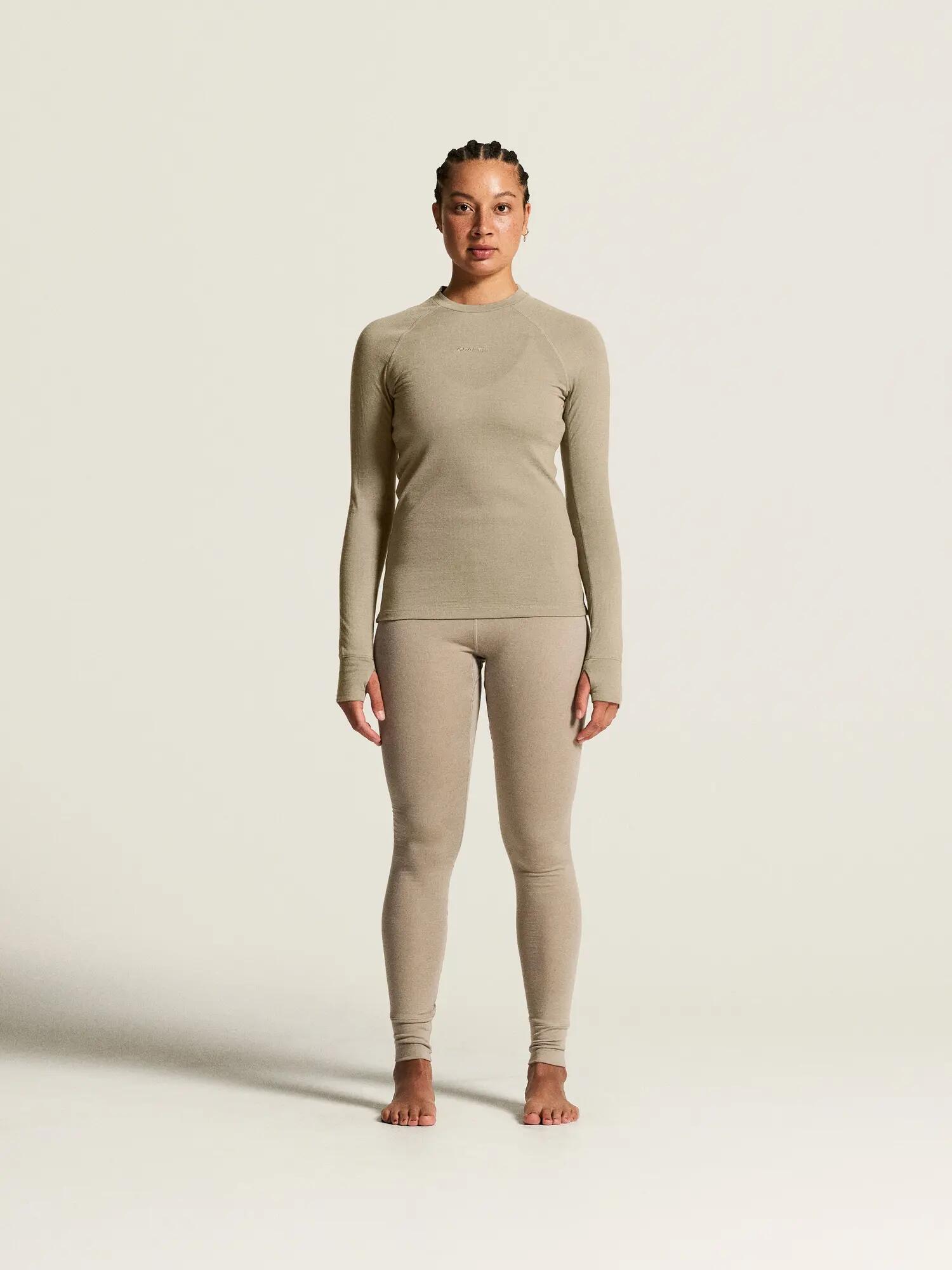 craft Maglia manica lunga Wool Comfort RN Isolamento – Hay 3/7