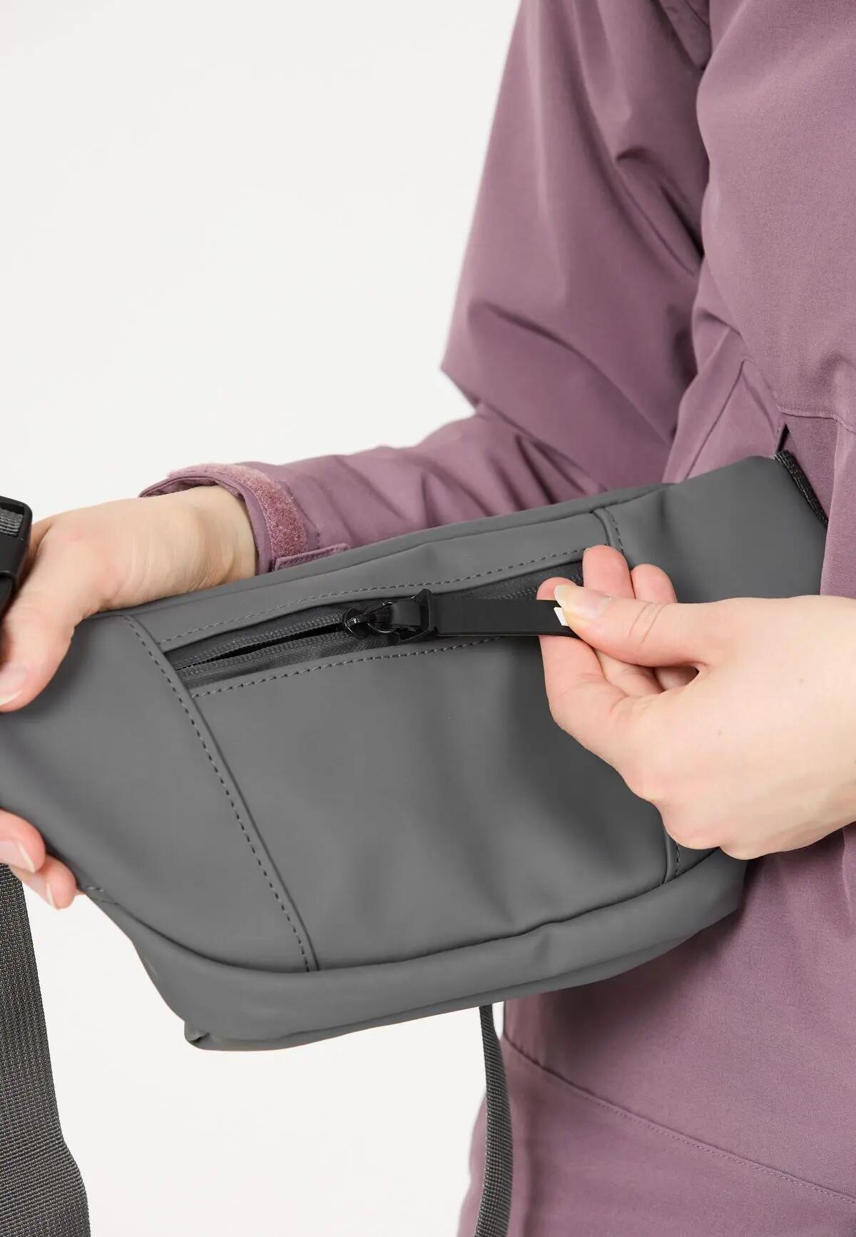 weather_report Bronze PU Bum Bag — heuptasje van polyurethaan – 1028 Turbulence 7/7