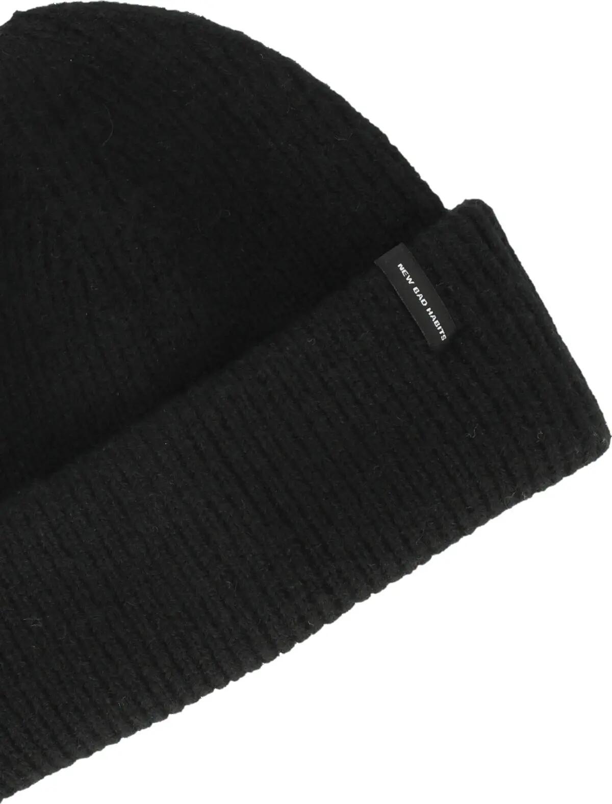 endurance Veik Beanie bonnet enfants noir – 1001 Black 7/7