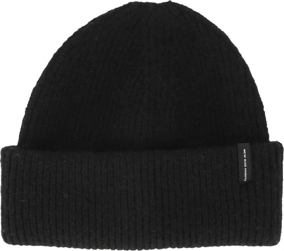 endurance Veik Beanie bonnet enfants noir – 1001 Black 6/7