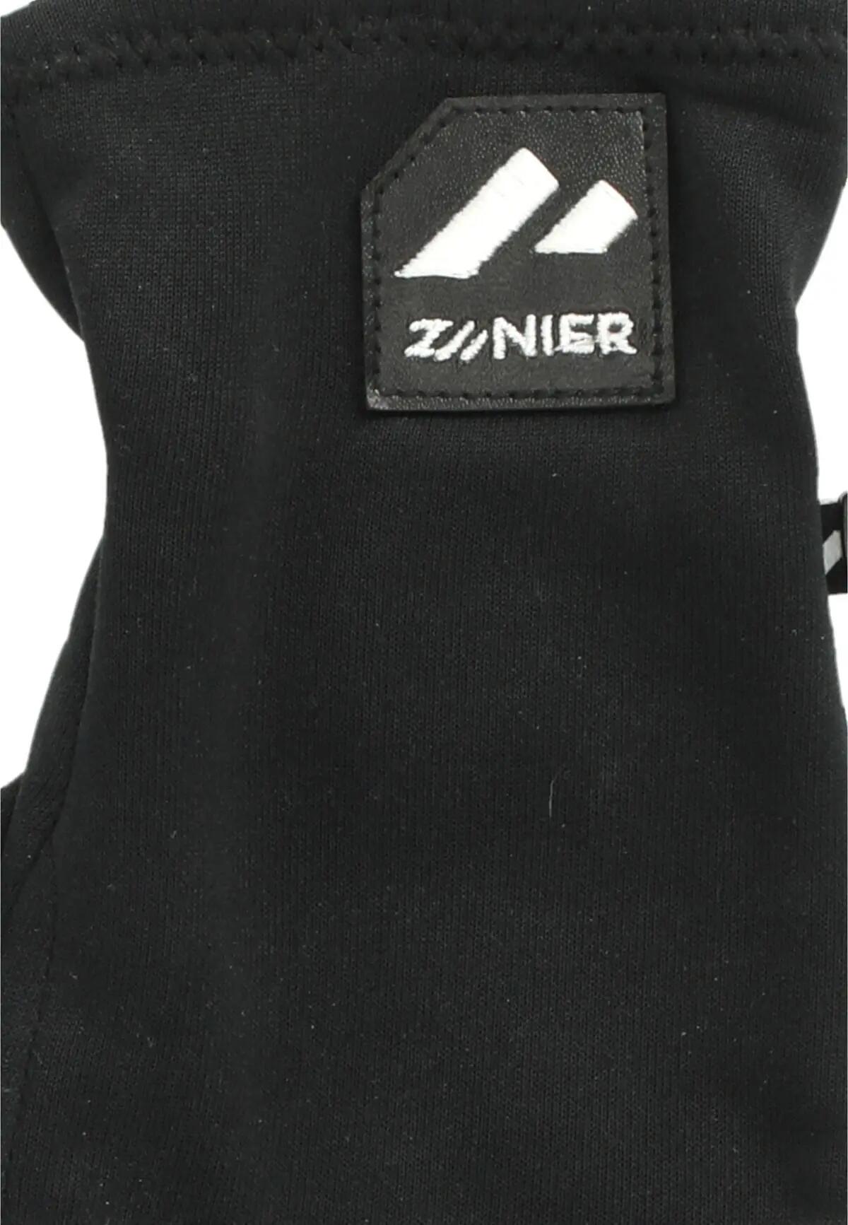 zanier Gants en polaire Pontetorto – Gants fins isolants – ZA2000 Black 3/4