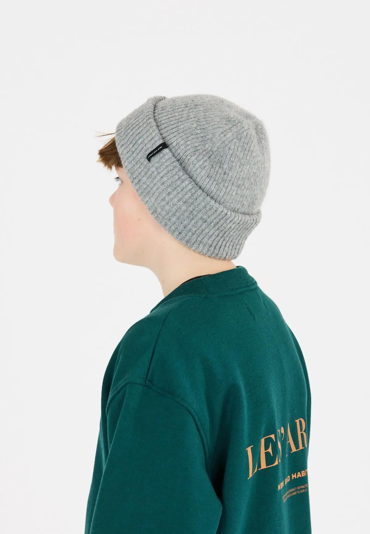 endurance Veik Bonnet Enfant - léger, taille unique – 1005 Light Grey Melange 4/7