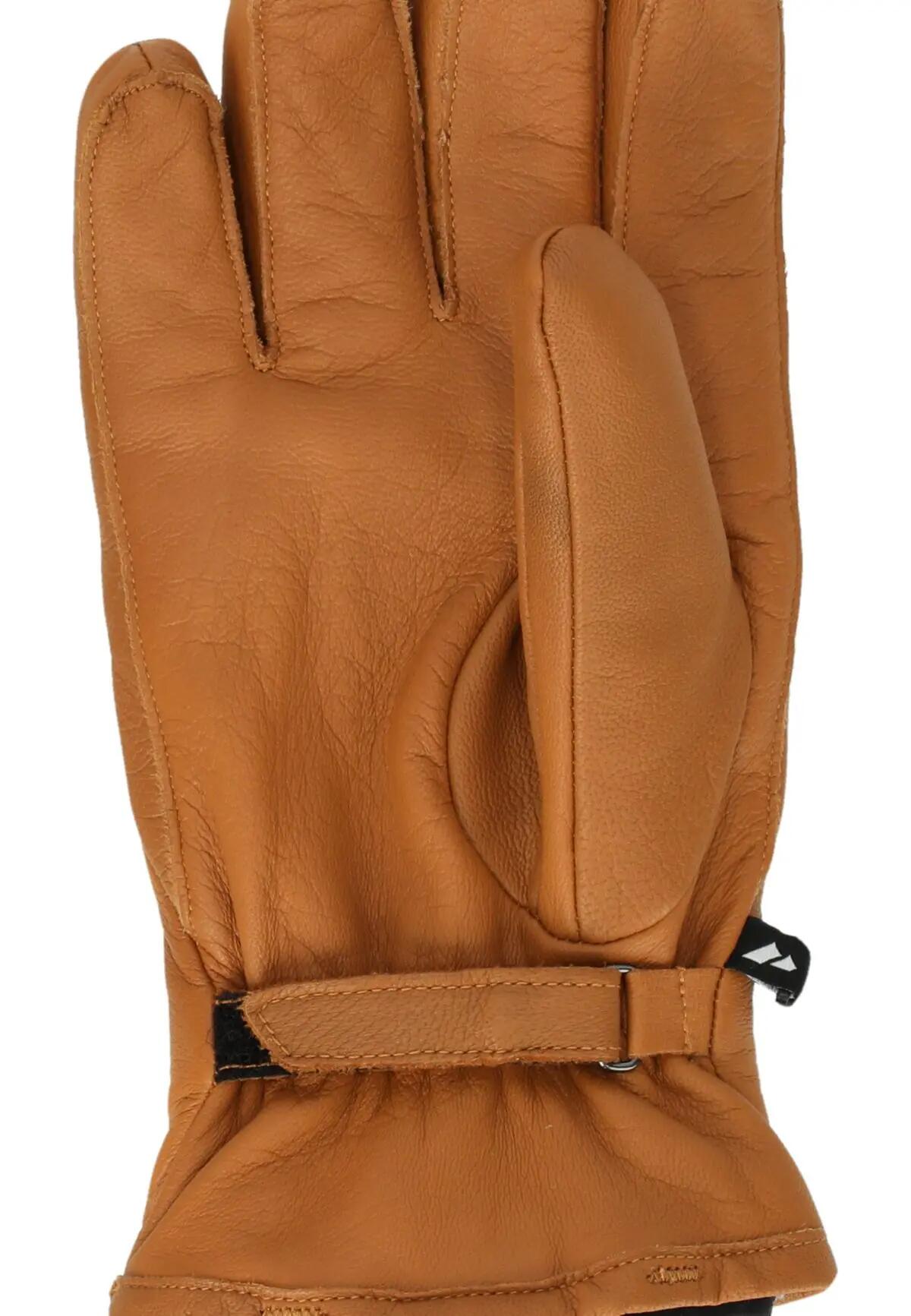 zanier Versa leren handschoen met uitneembare voering – ZA6900 Brown 3/4
