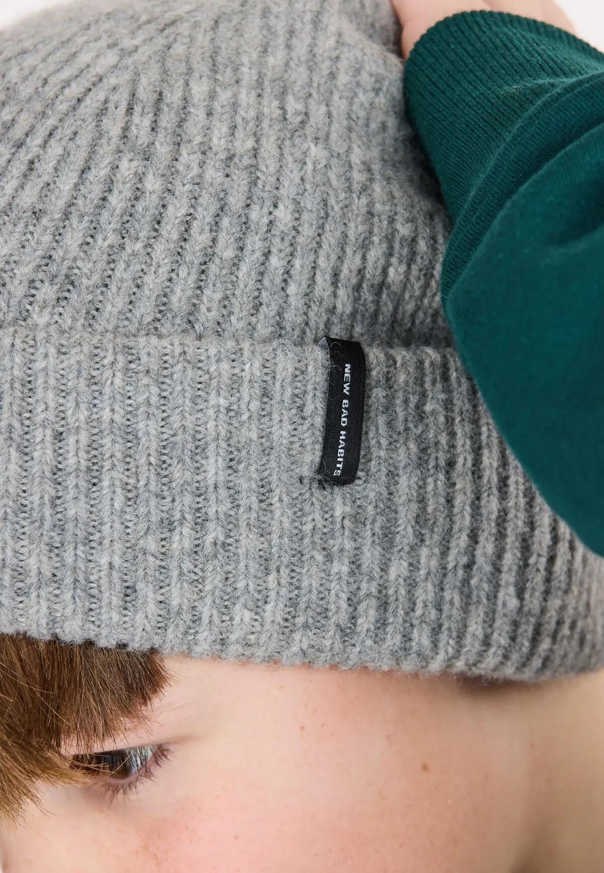endurance Veik Bonnet Enfant - léger, taille unique – 1005 Light Grey Melange 2/7