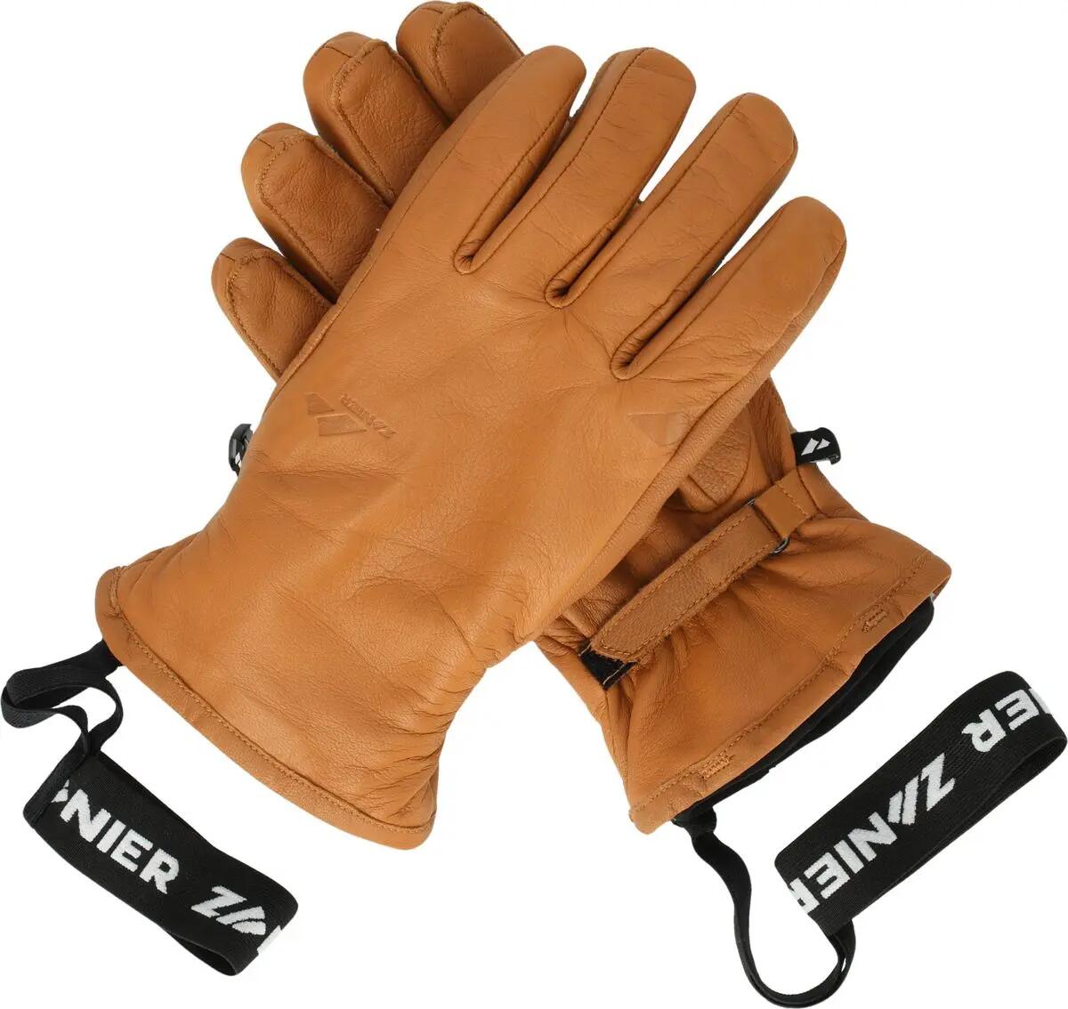 zanier Versa leren handschoen met uitneembare voering – ZA6900 Brown 2/4
