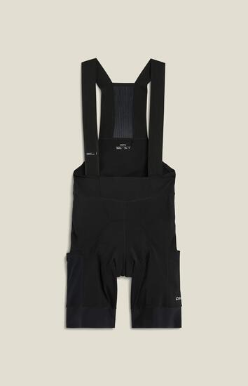 craft Endur Cargo Bib Shorts C1 M – Cuissard cargo noir avec coussinet C1 –