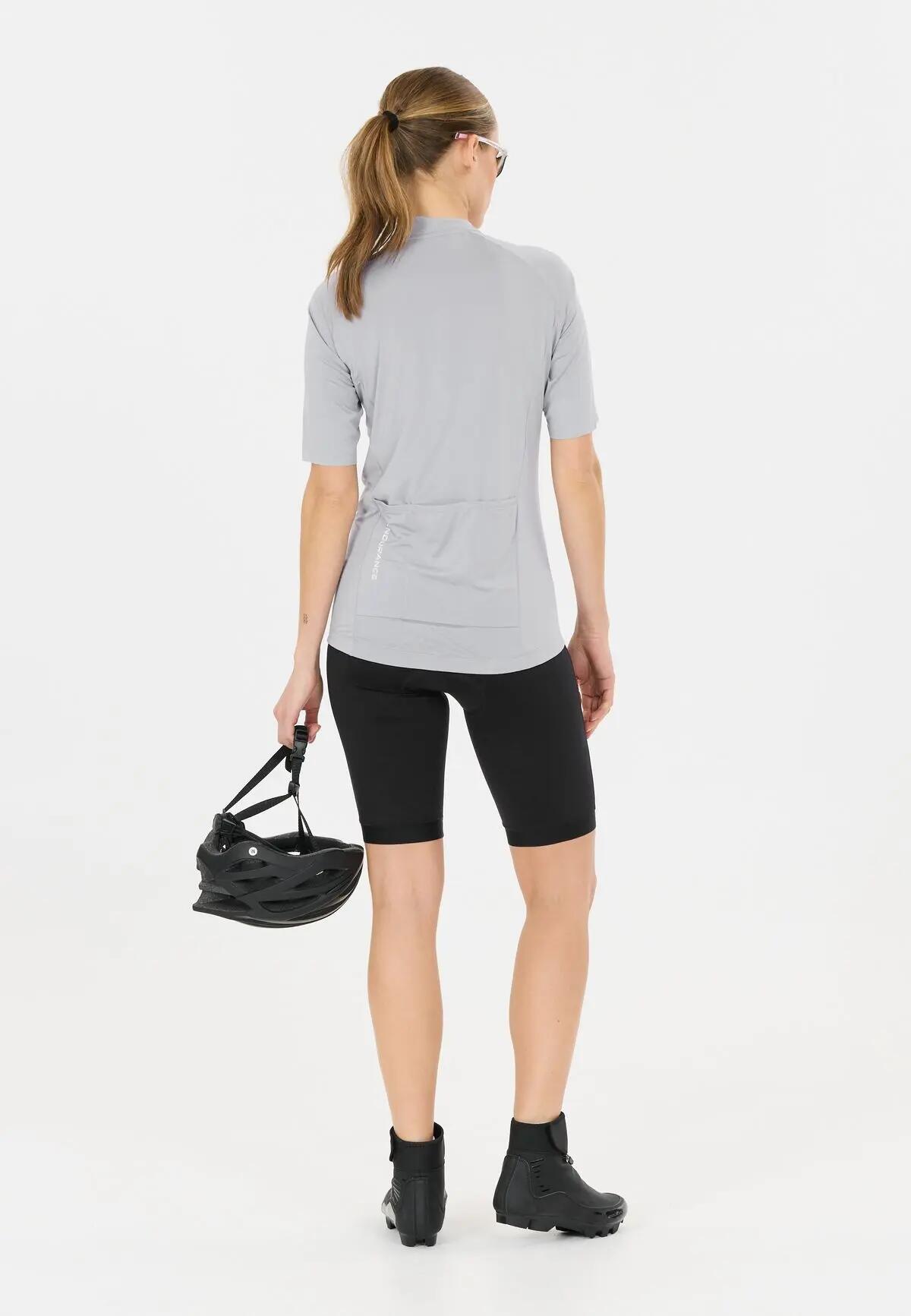 endurance Hulda V2 W High Waist Indoor Cycling Shorts für Damen – 1001 Black 7/7