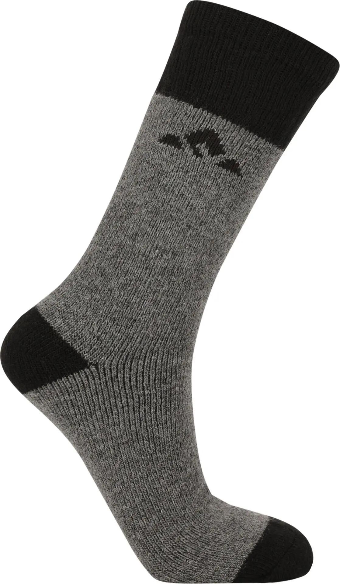 whistler Waverlou 2er-Pack Socken — Dunkelgrau Melange, Gr. 39/42 – 1011 Dark 4/4