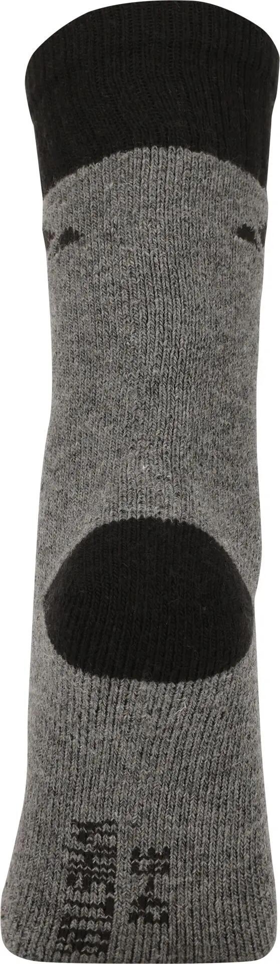whistler Waverlou 2er-Pack Socken — Dunkelgrau Melange, Gr. 39/42 – 1011 Dark 3/4