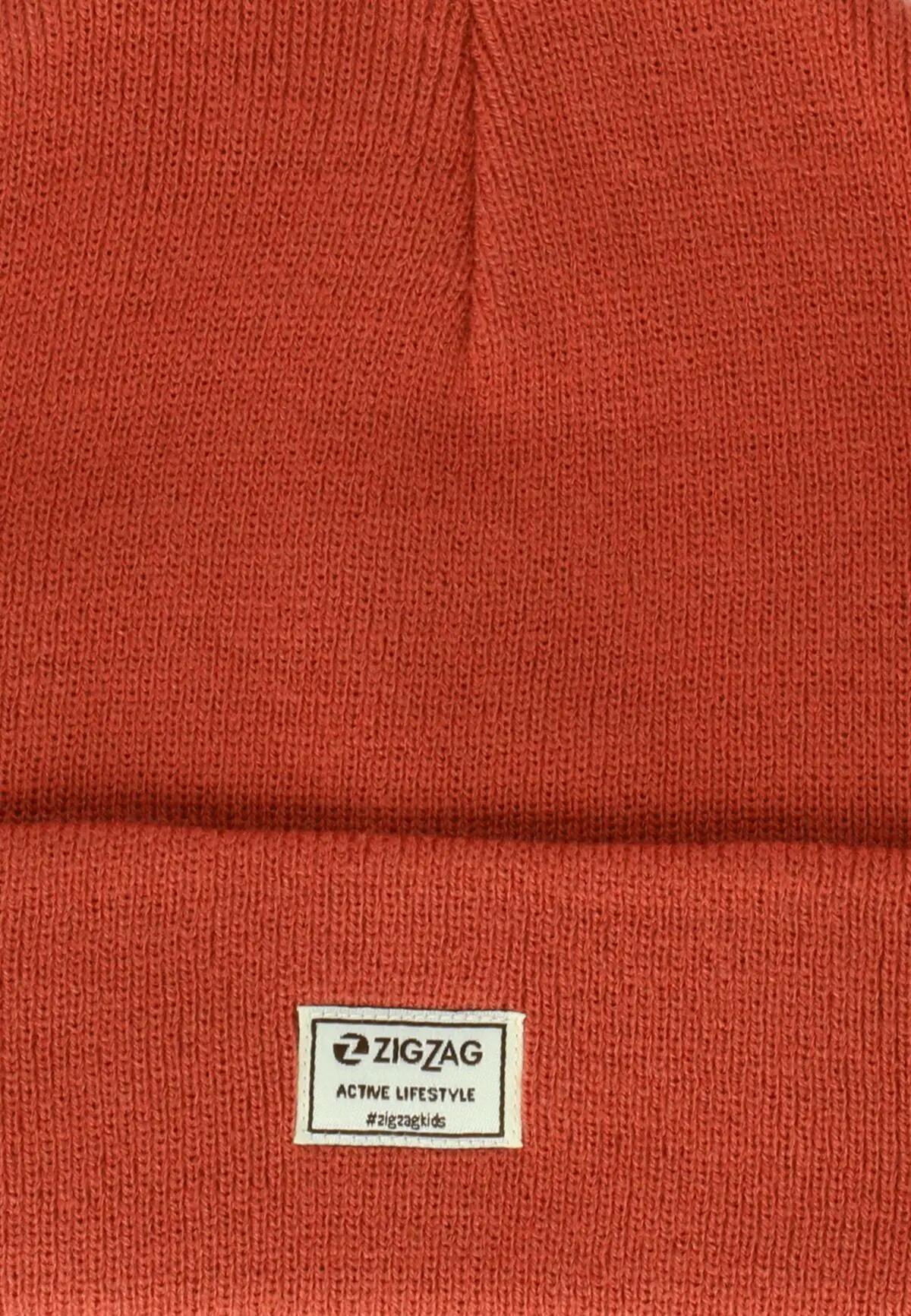zigzag Rizzo Hat - Cappello bambino in 100% acrilico, colore 4147 Baked Apple 3/4