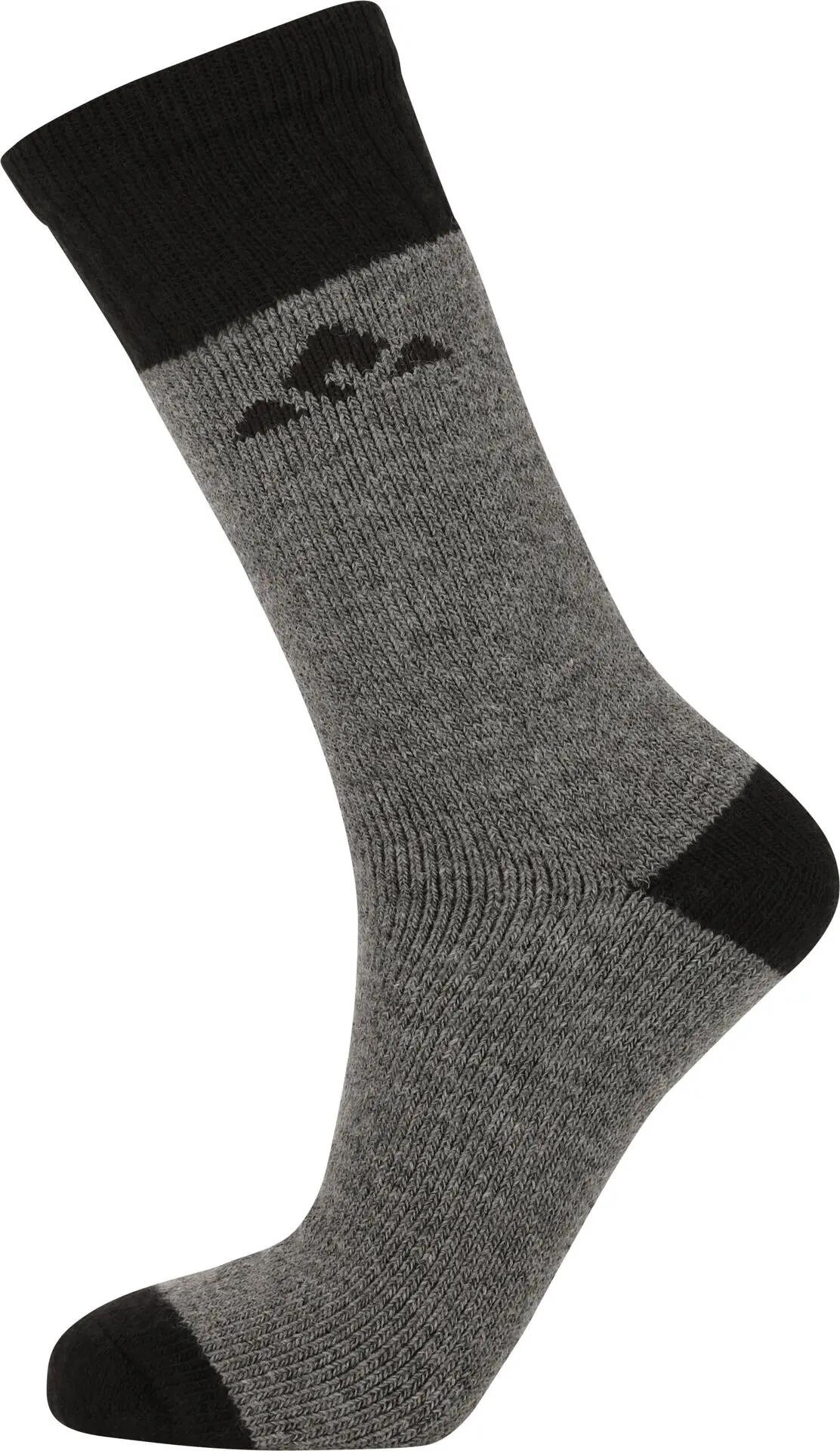 whistler Waverlou 2er-Pack Socken — Dunkelgrau Melange, Gr. 39/42 – 1011 Dark 2/4