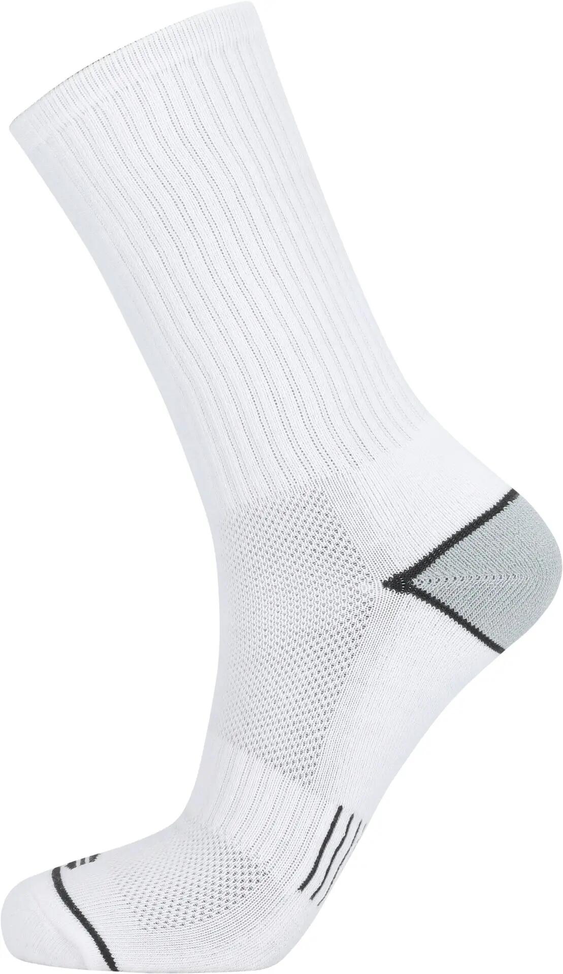 endurance Hoope Chaussettes 3-Pack - Semelle épaisse, confortable – 1002 White 2/6