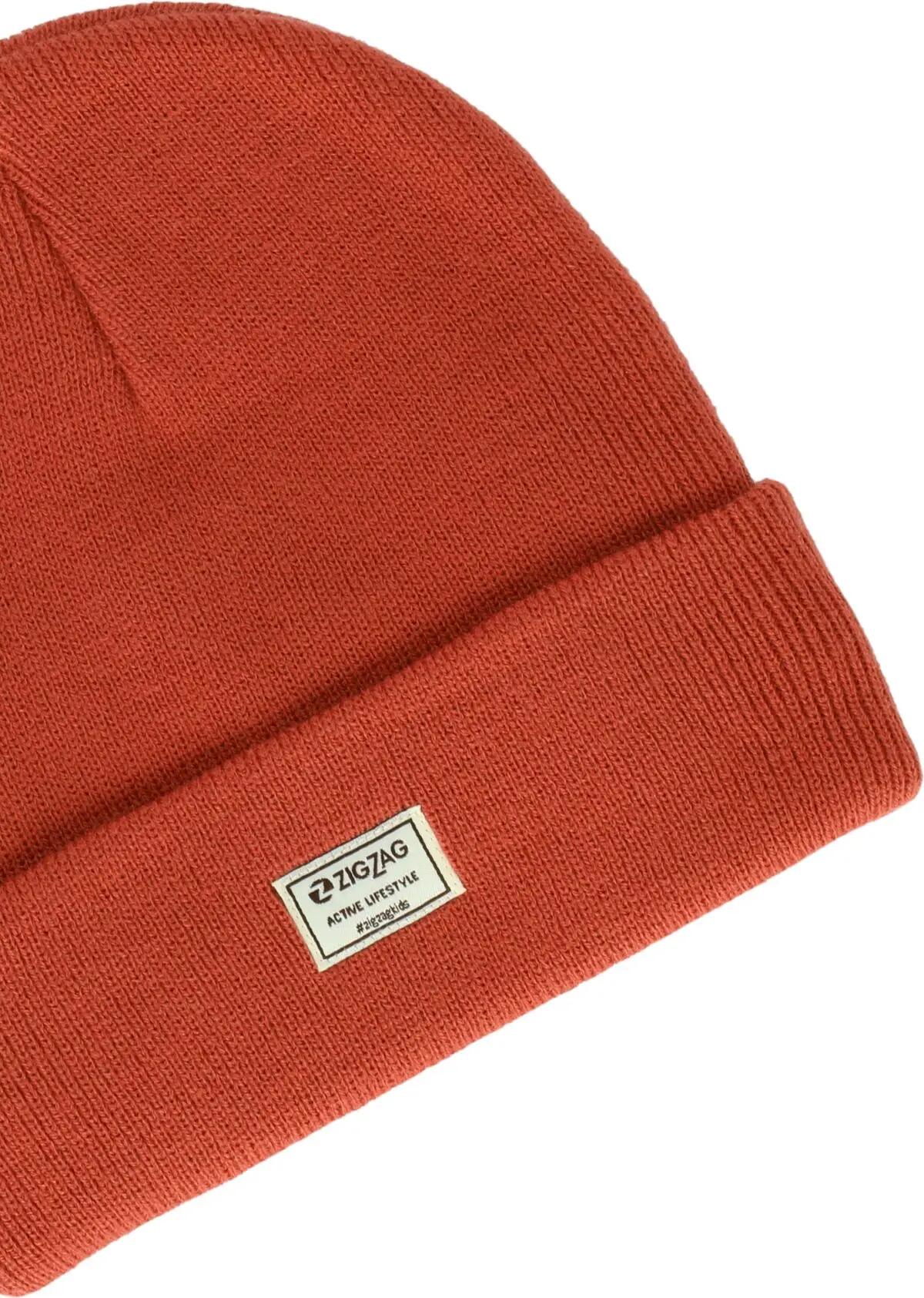 zigzag Rizzo Hat - Cappello bambino in 100% acrilico, colore 4147 Baked Apple 2/4