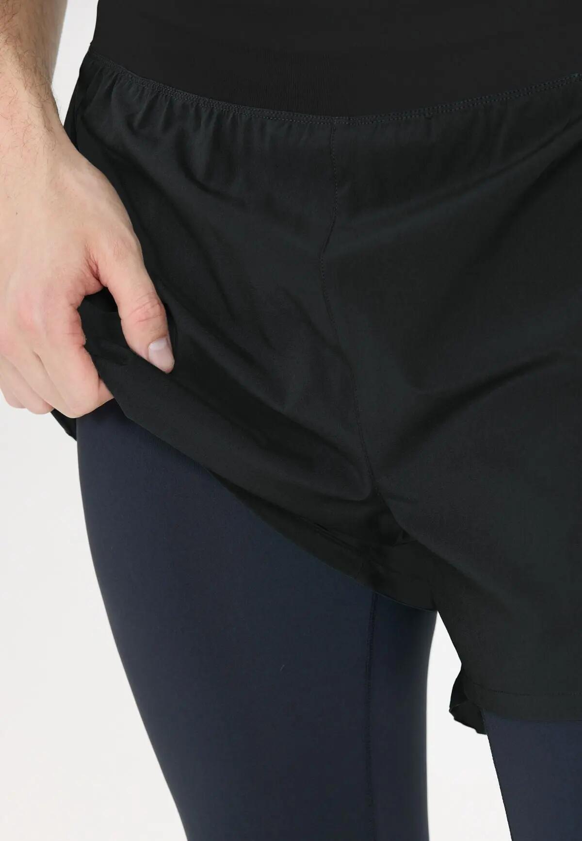 Tights Weilby M 2-en-1 7-8 en polyester stretch – 1001 Black 5/7