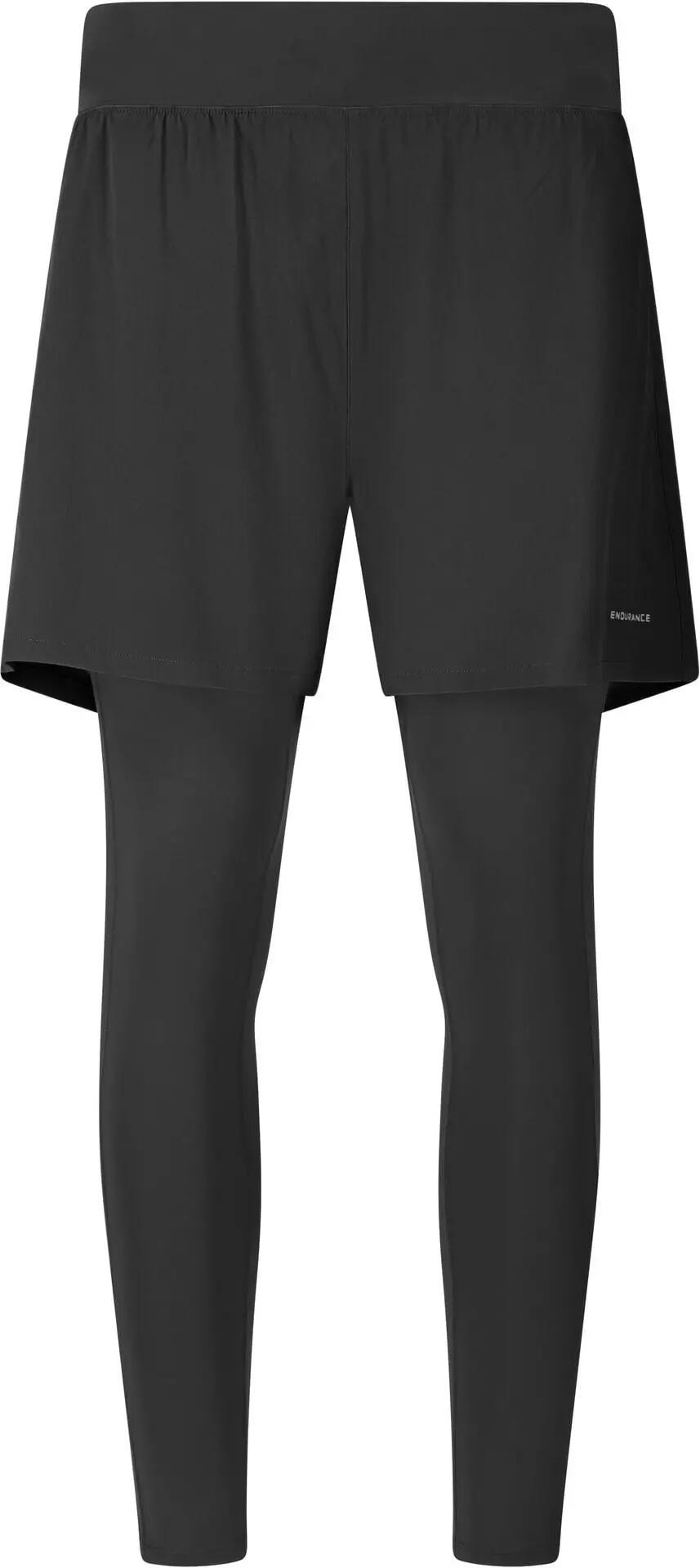Tights Weilby M 2-en-1 7-8 en polyester stretch – 1001 Black 2/7
