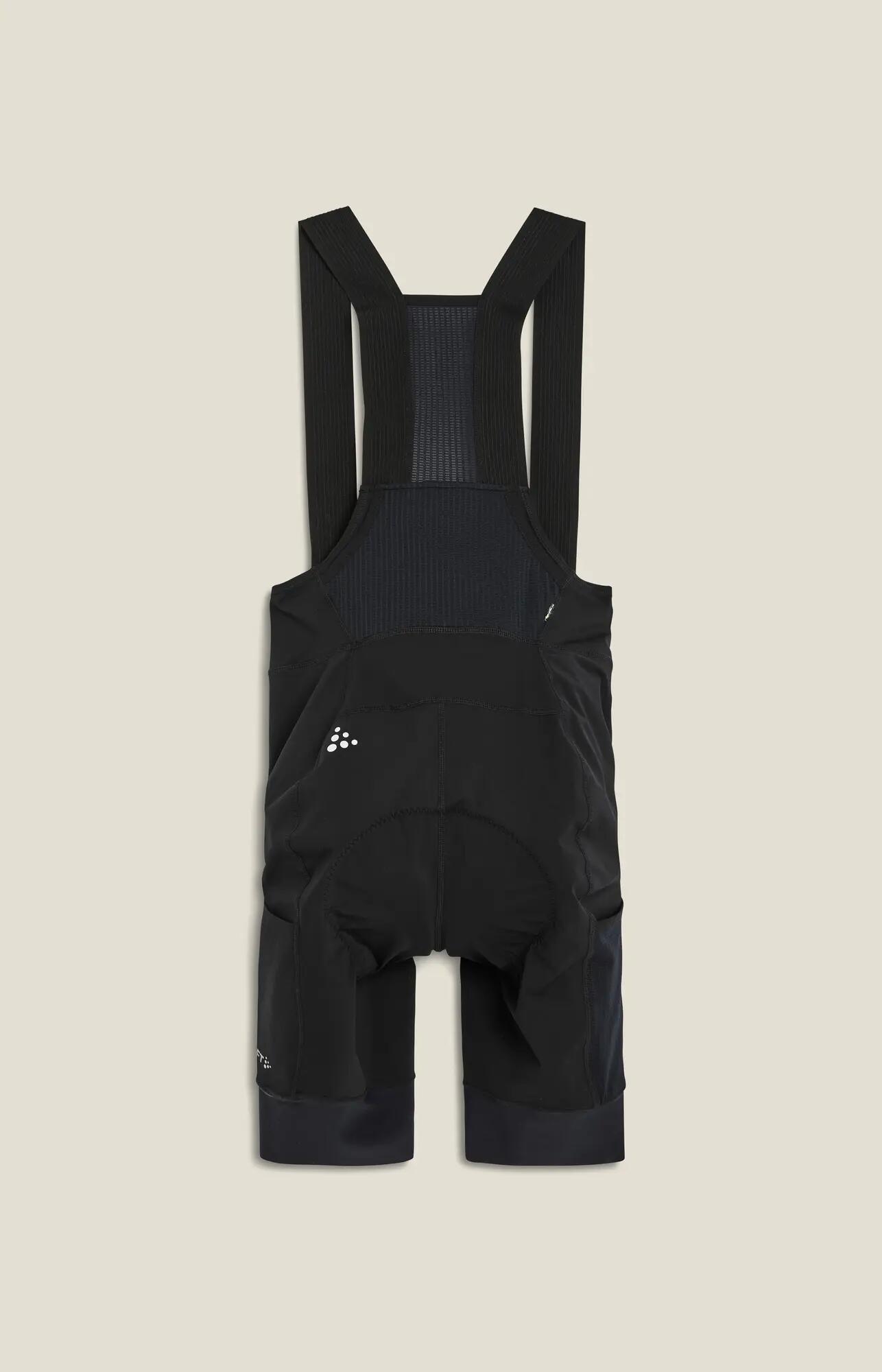 craft Endur Cargo Bib Shorts C1 M — cuissard cargo noir avec pad C1 – Black 2/7