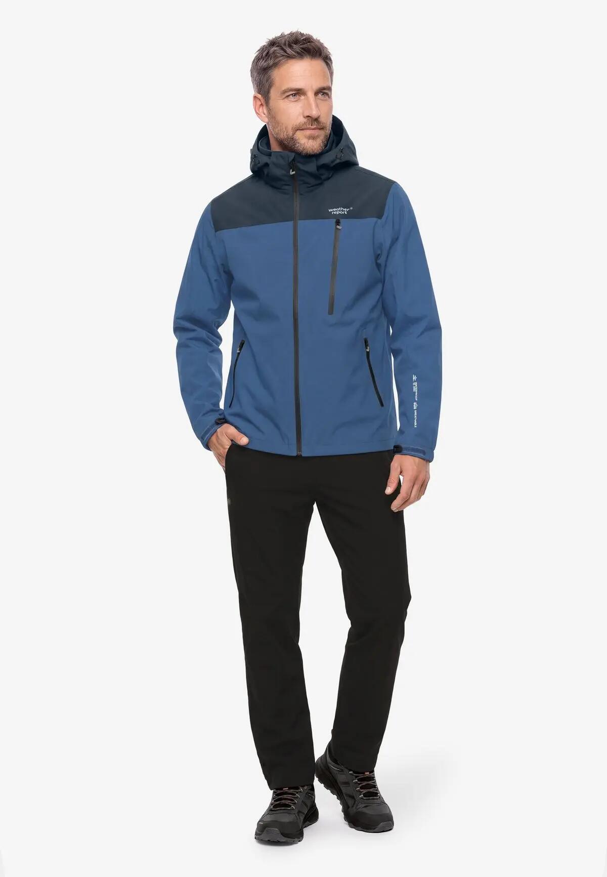 weather_report Delton M AWG Jacke W-PRO 15000 wasserdicht Herren – 2135A Dark 5/7