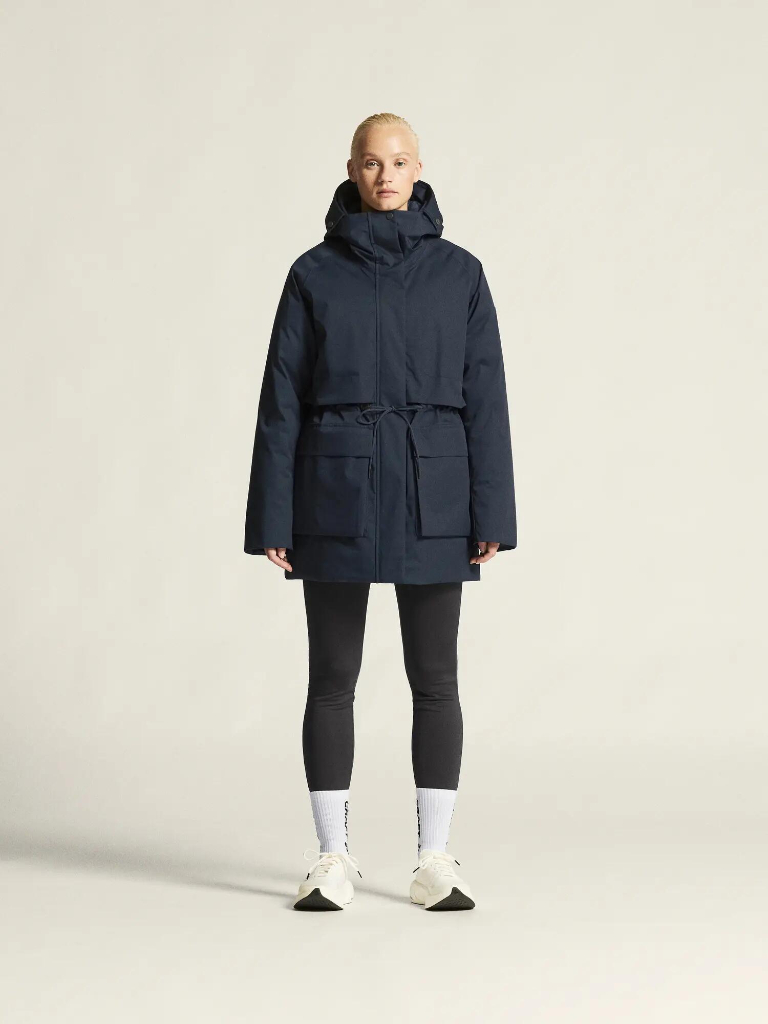 craft Urban Padded Parka W - Gepolstert, Verstellbare Passform – Blaze 7/7