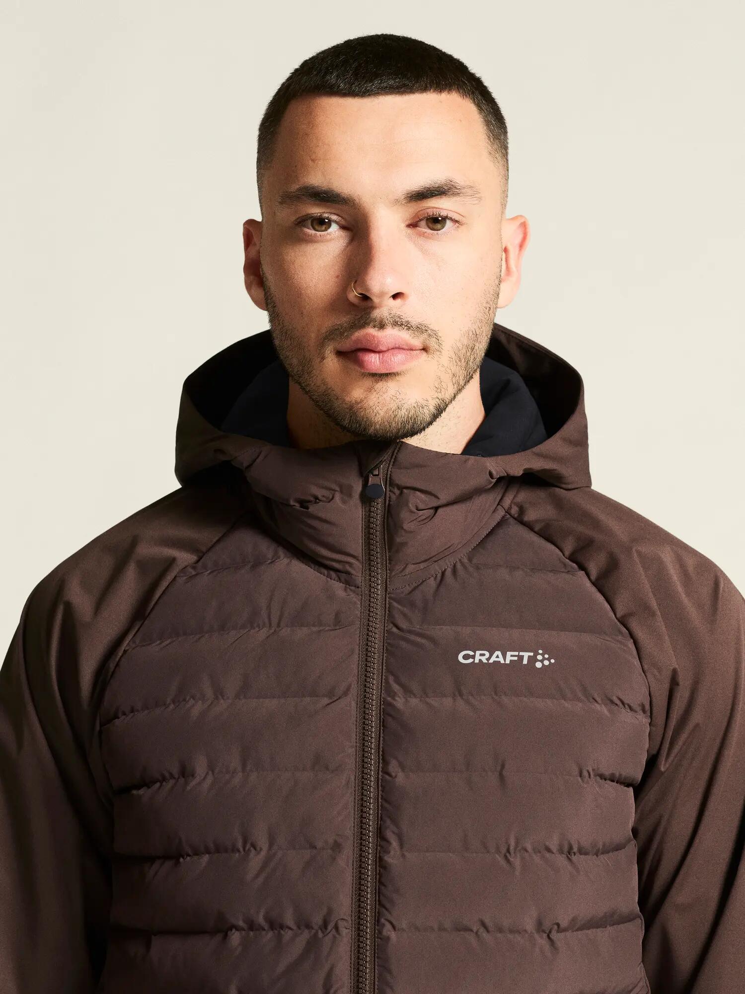 craft Pursuit Jacket M isolierte Langlaufjacke – Prune 4/7