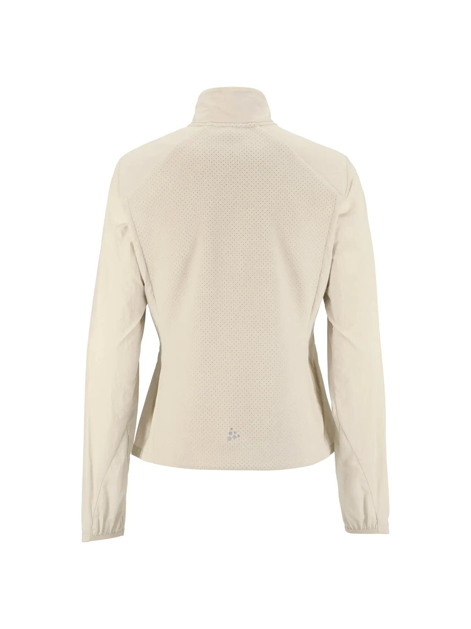 craft Fleece Jersey Jacket W — Jaqueta running quente com mangas corta‑vento – 2/7