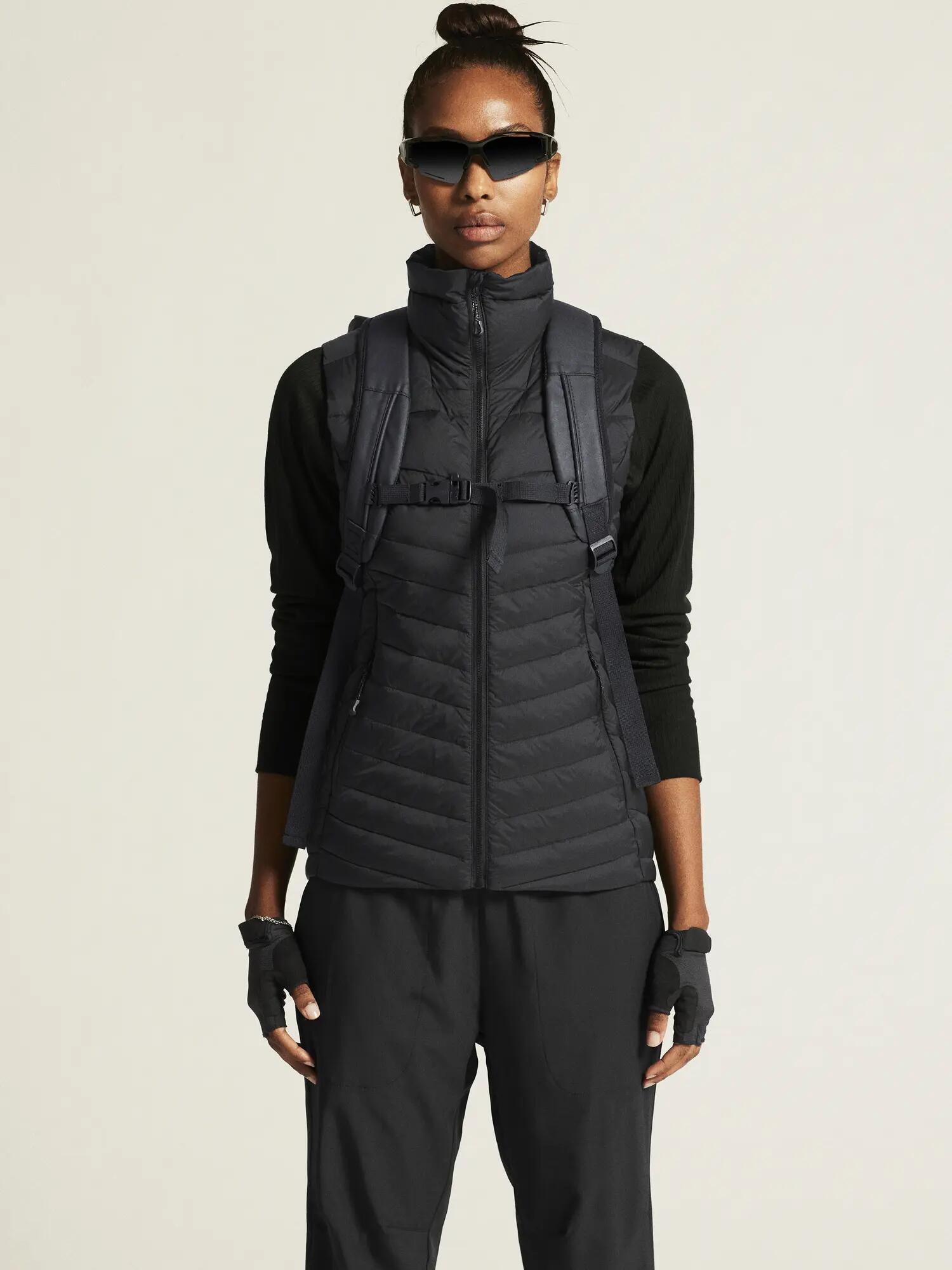 craft ADV Explore Lt. Down Vest W – Piumino leggero smanicato – Black 3/7