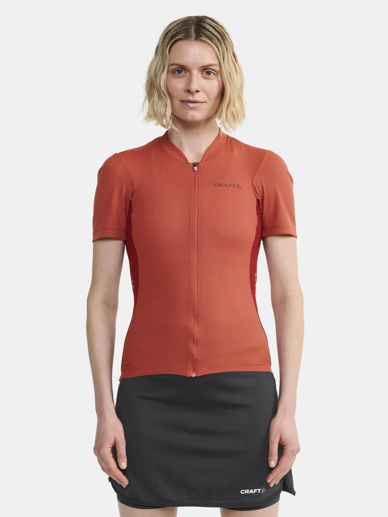 craft Endur Jersey W – Atmungsaktives Radtrikot aus recyceltem Polyester – 5/6