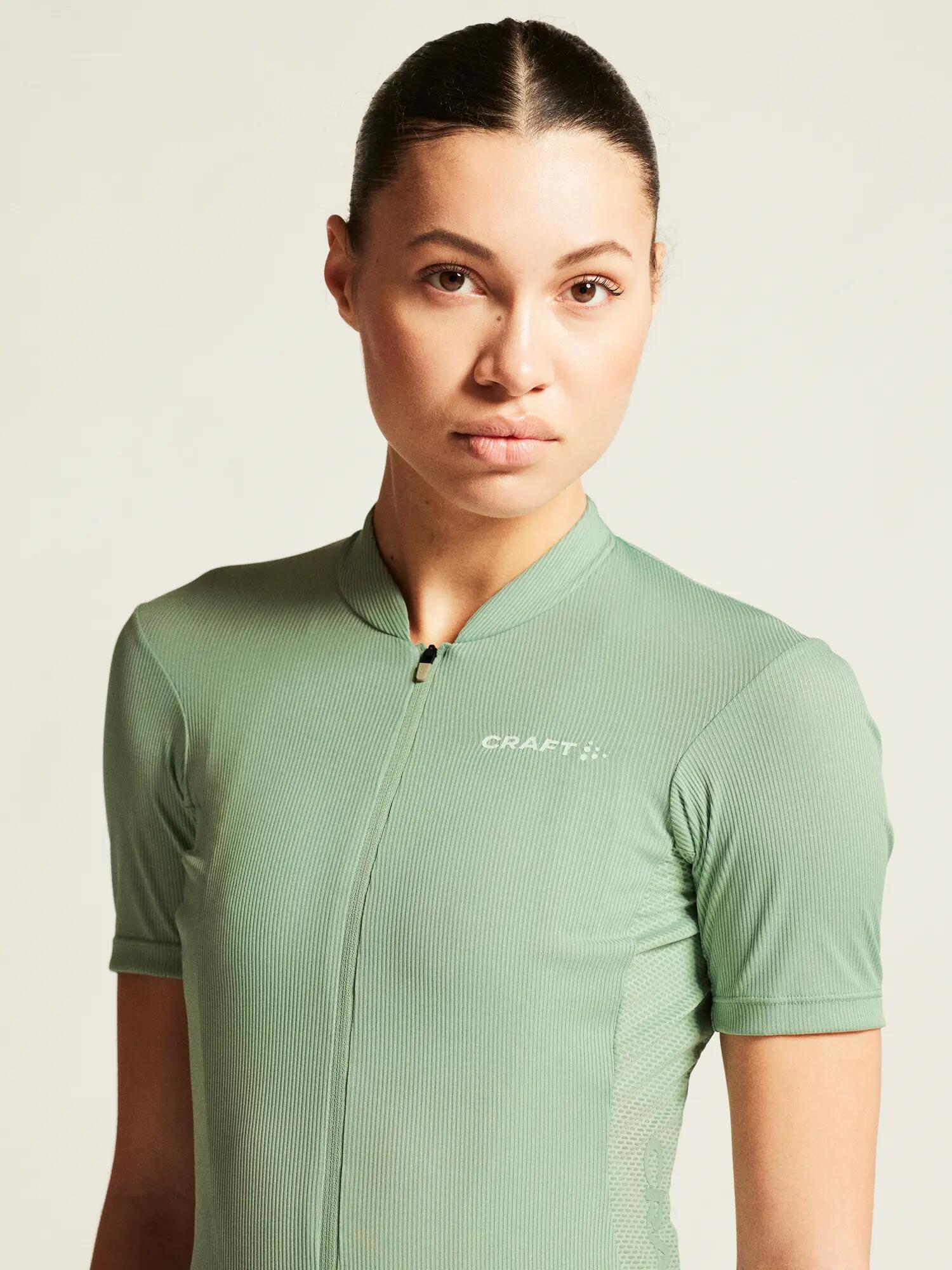 craft Endur Jersey W – Stretch-Radtrikot, atmungsaktiv – Glacial 7/7
