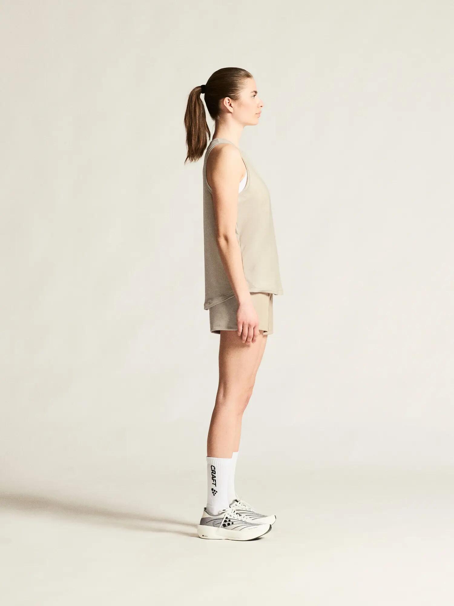 craft ADV Join Sweat Shorts W – Comfortabele shorts van katoen en gerecycled 7/7