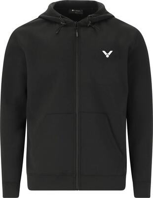 Victor varo technical full-zip hoody technische hoodie met rits – 1001 black