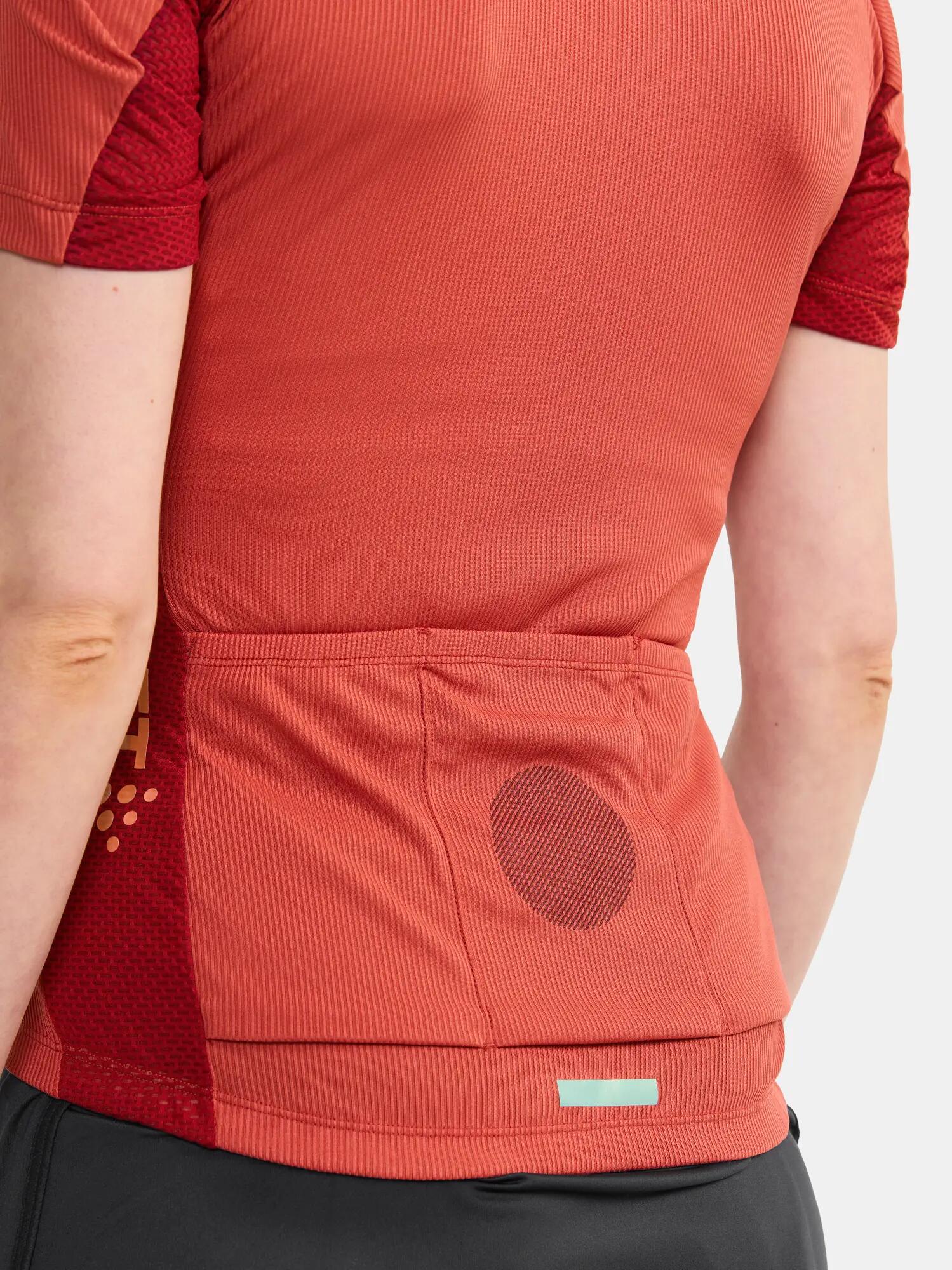 craft Endur Jersey W – Atmungsaktives Radtrikot aus recyceltem Polyester – 2/6