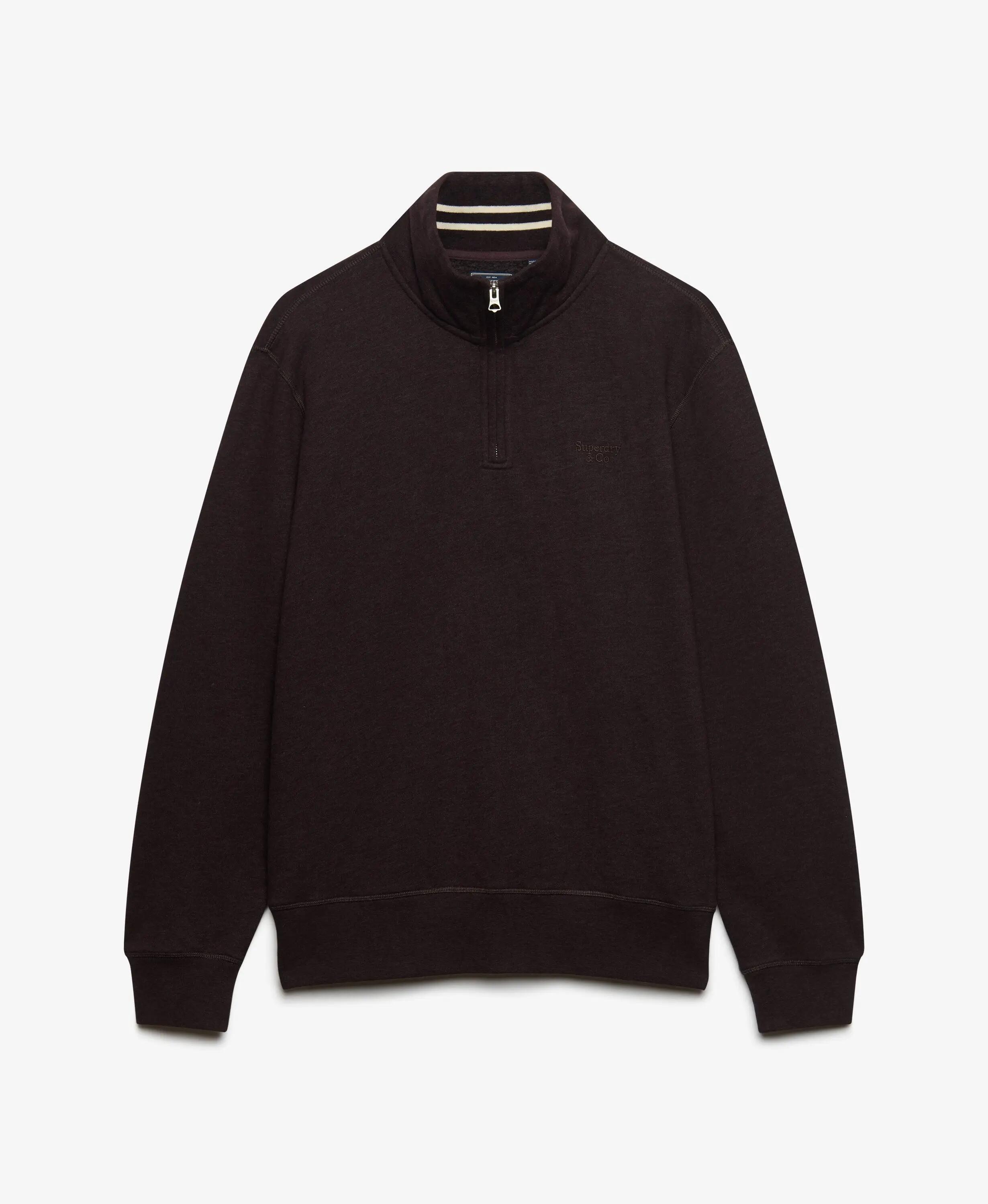 1/4 zip sweatshirt Superdry Essential Serif 7/7