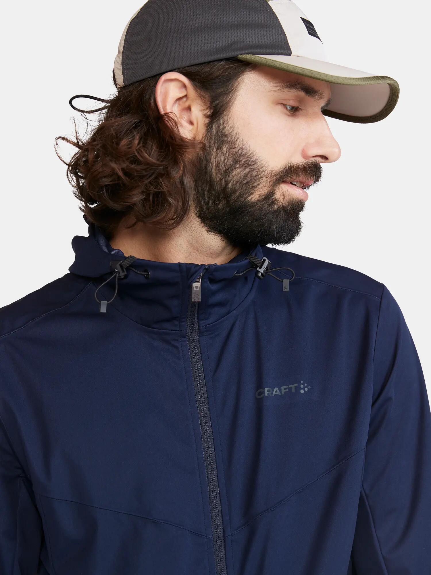 craft ADV Essence Hydro Jacket M – Wasserdicht & atmungsaktiv, recycelt – Blaze 4/7