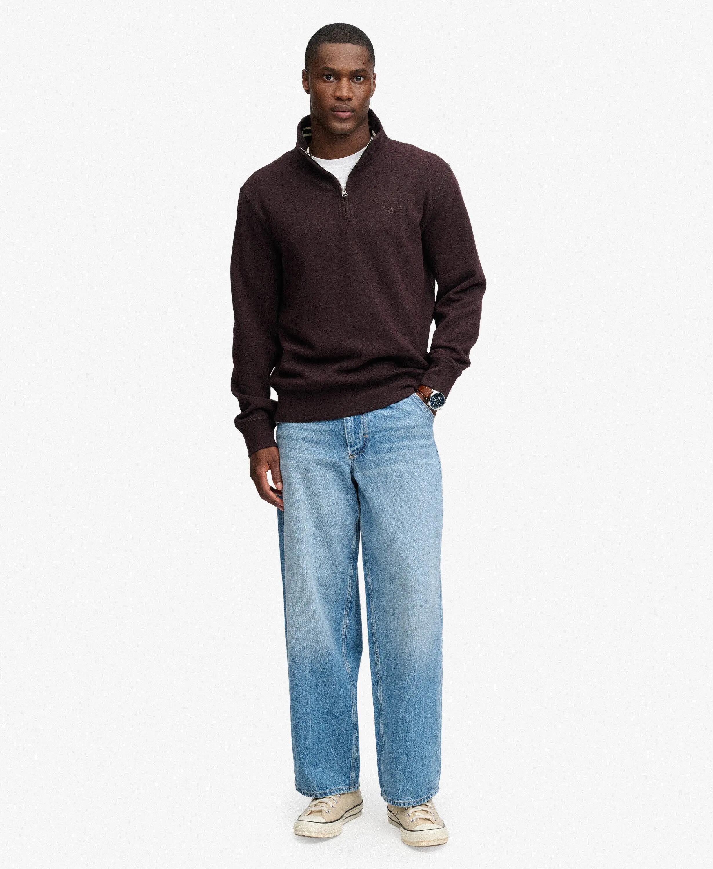 1/4 zip sweatshirt Superdry Essential Serif 3/7