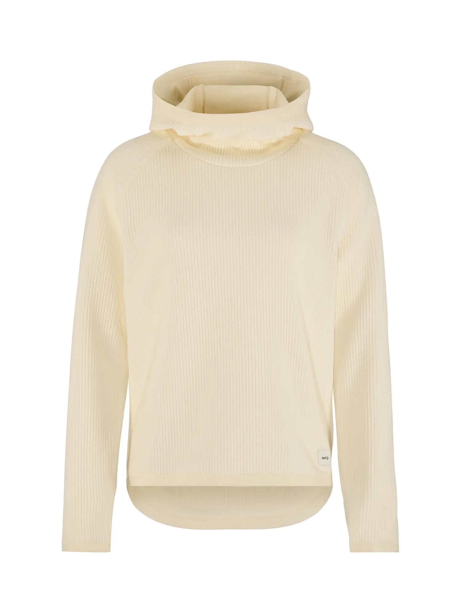craft Grid Hood W – wärmender Hoodie aus recyceltem Polyester – Tofu 2/7