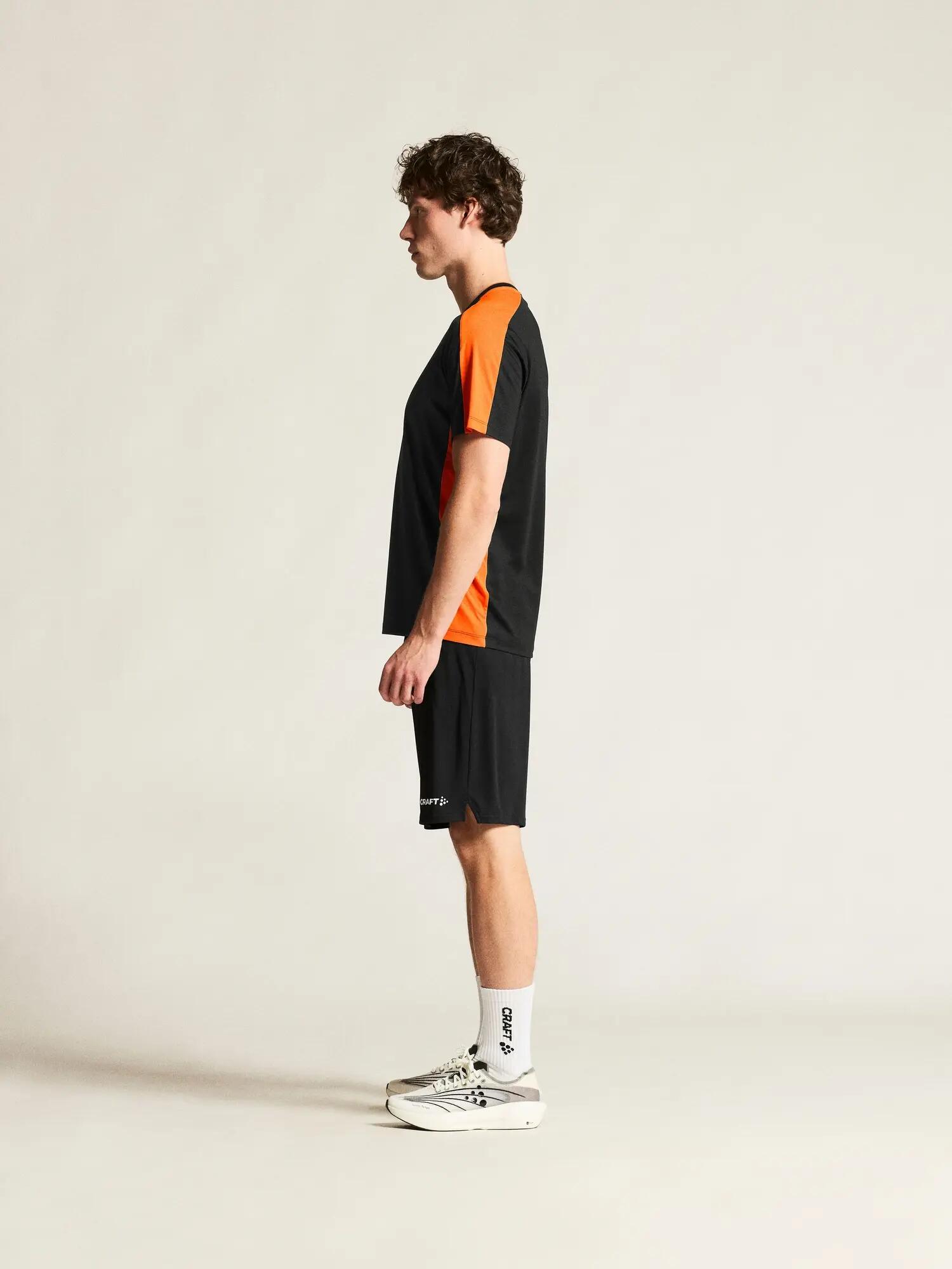 craft Evolve 2.0 Contrast Jersey M – Trikot Schwarz/Orange – Black/Orange 5/7