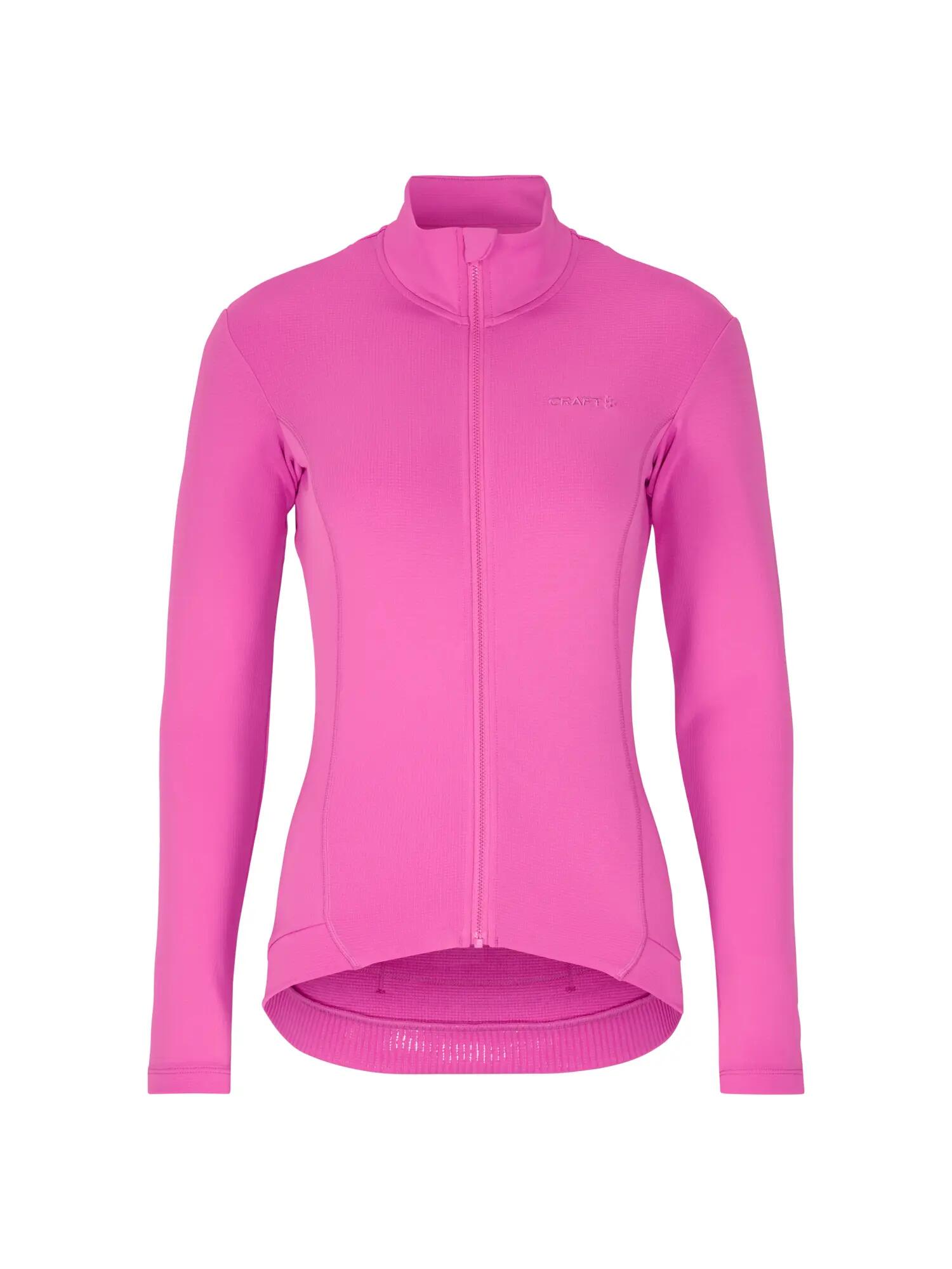 craft Maillot SubZ LS Jersey 2 Femme - Manches longues, isolation – Magenta 1/7
