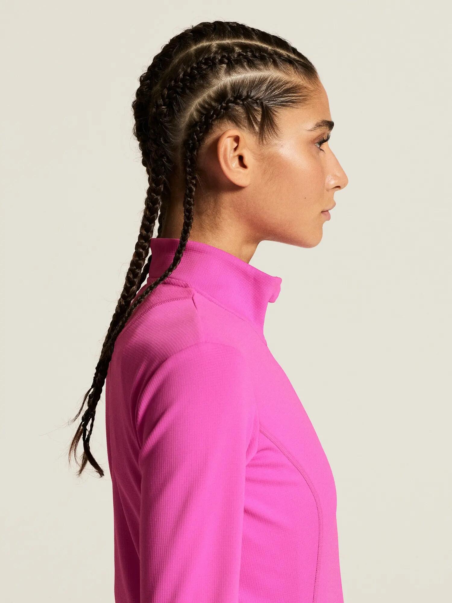 craft Maillot SubZ LS Jersey 2 Femme - Manches longues, isolation – Magenta 7/7