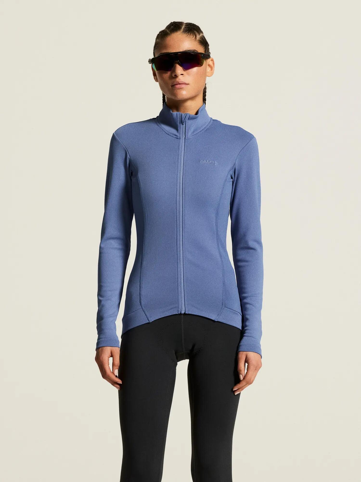 craft SubZ LS Jersey 2 W – Warmes Langarm-Radtrikot – Blue Bell 6/7