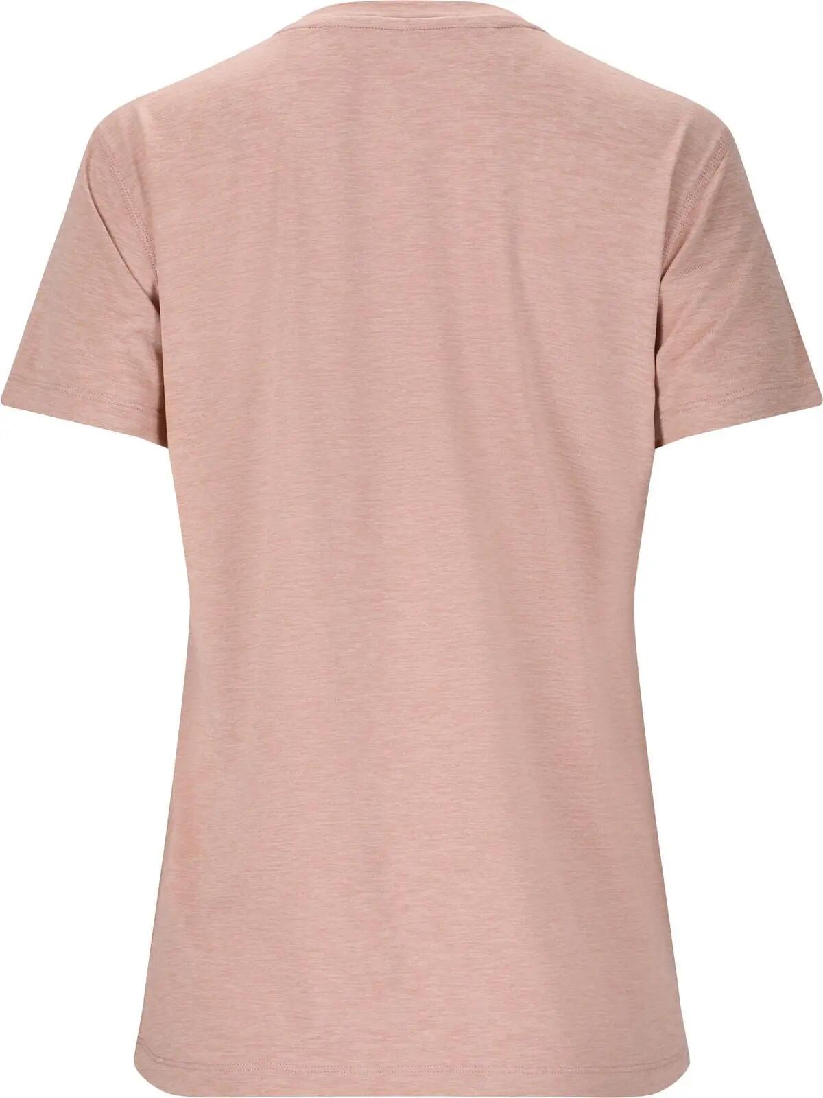 endurance T-Shirt Alvaly W Melange S/S – Violet Ice, 90% Polyester – 4377 2/7