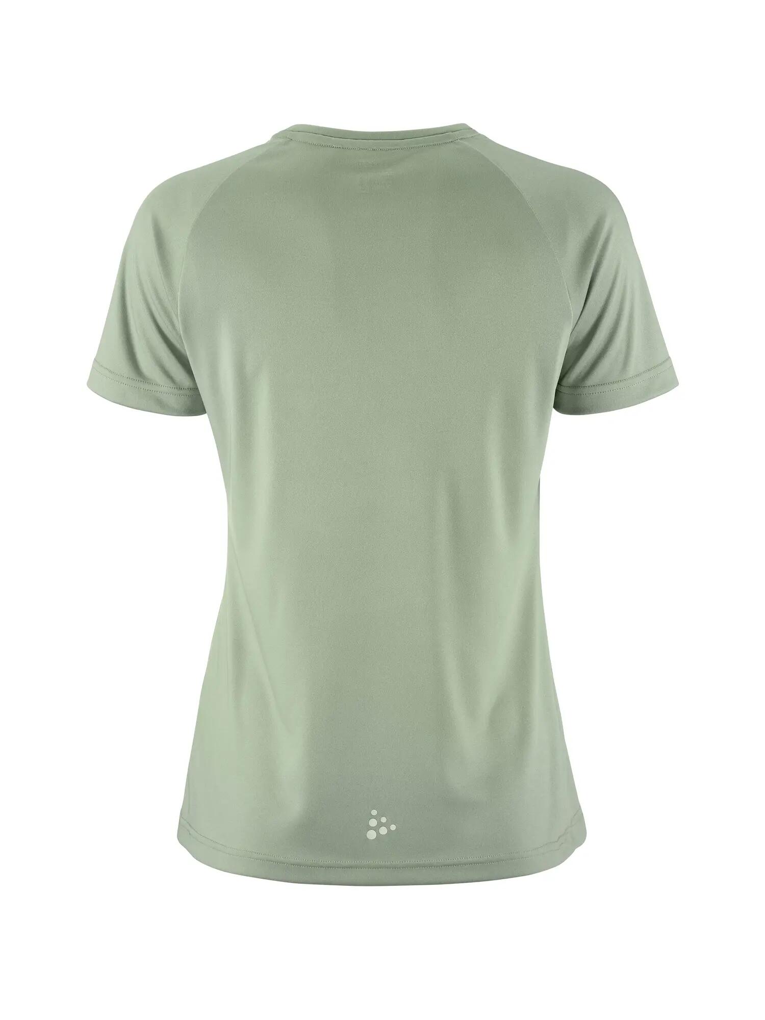 craft CORE Essence Logo Tee W aus recyceltem Polyester – Glacial 2/7